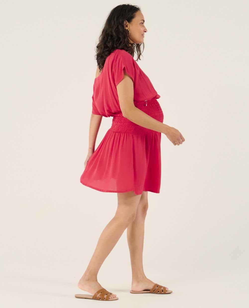 cache-c-ur-robe-d-allaitement-carmen-framboise-taille-m image 2