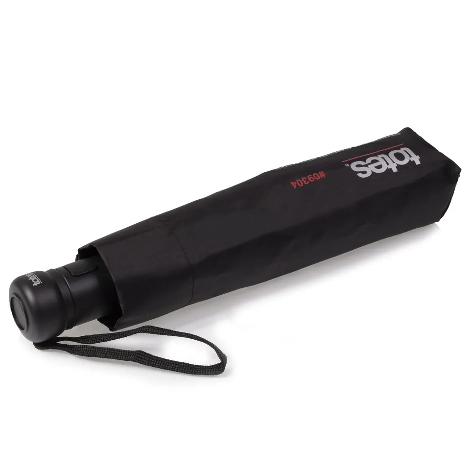 isotoner-parapluie-classique-automatique-noir-97-cm-8-baleines image 1