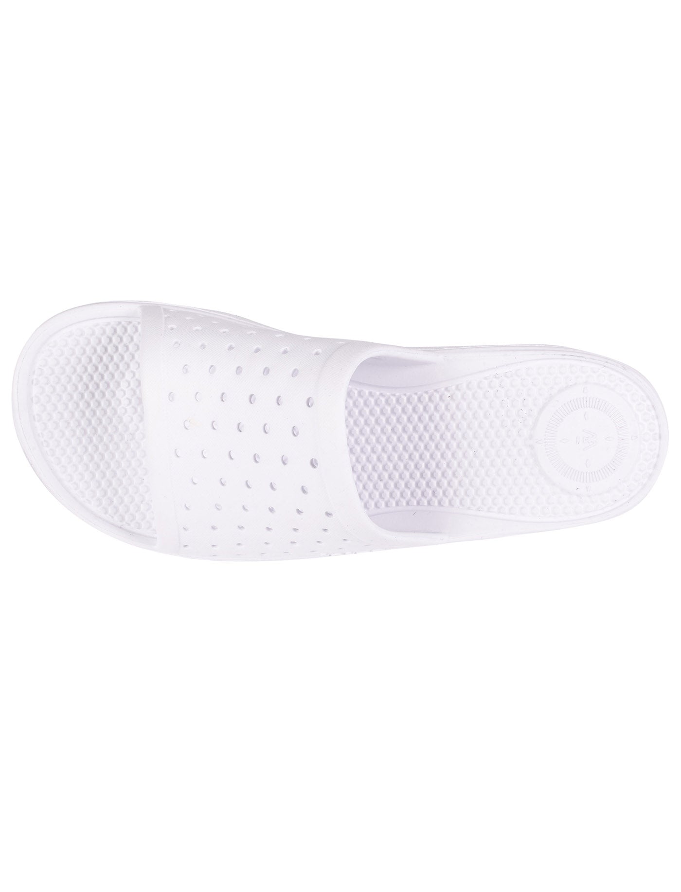isotoner-mules-claquettes-femme-ajour-es-blanc-everywear image 7