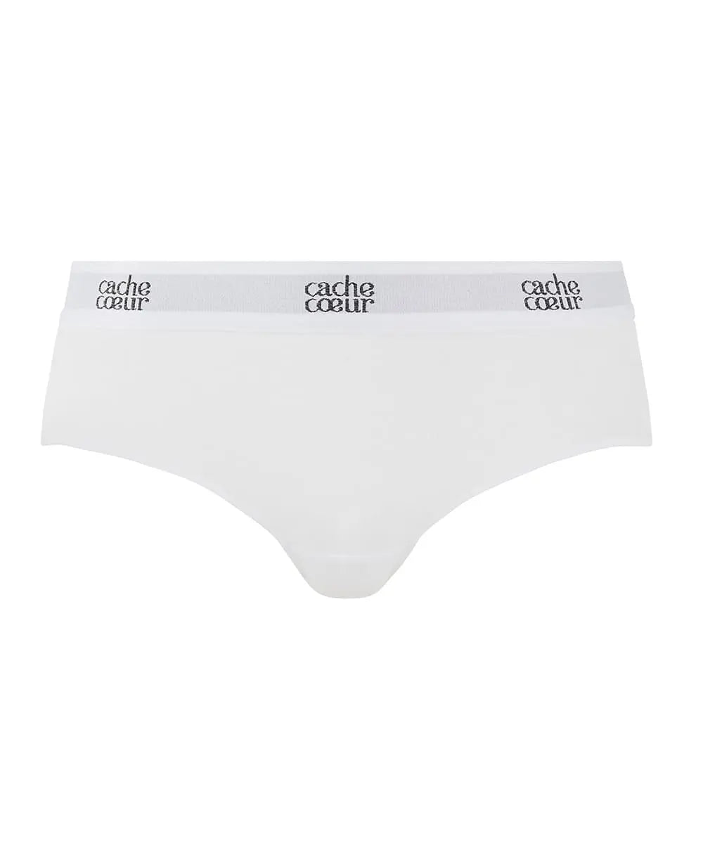 cache-c-ur-shorty-de-grossesse-life-blanc image 2