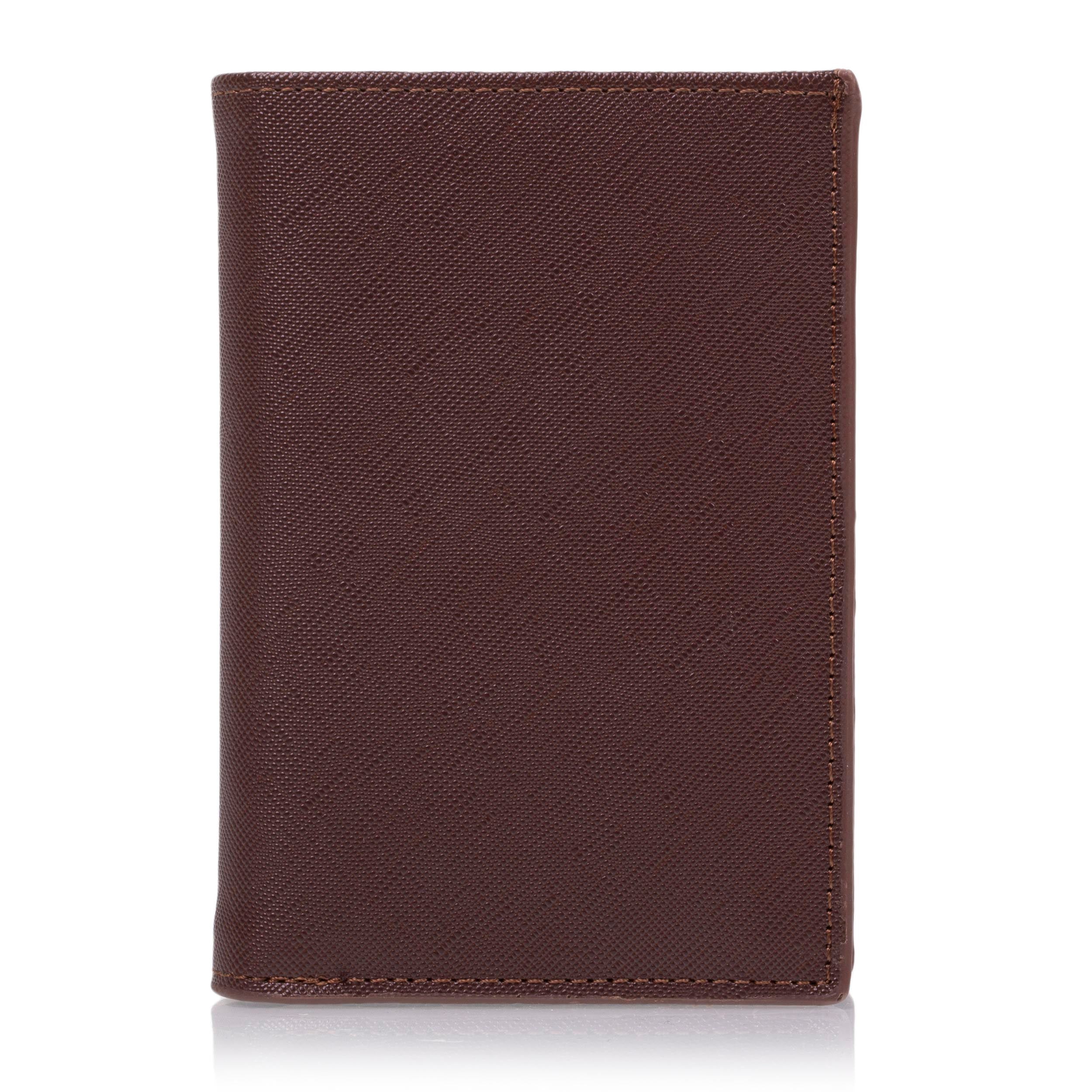 isotoner-portefeuille-3-volets-homme-marron-rfid image 1