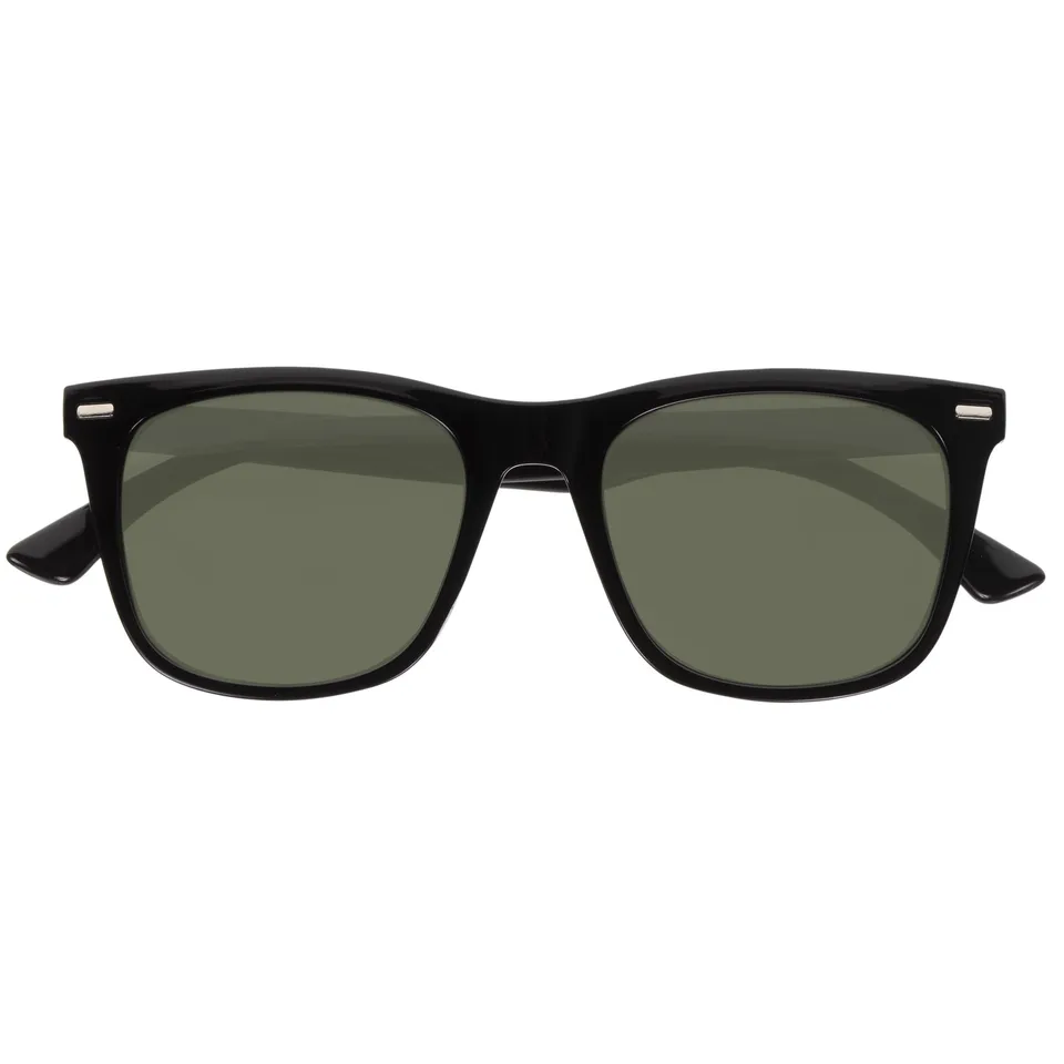 isotoner-lunettes-de-soleil-rectangulaire-vert-noir-polaris-es image 1