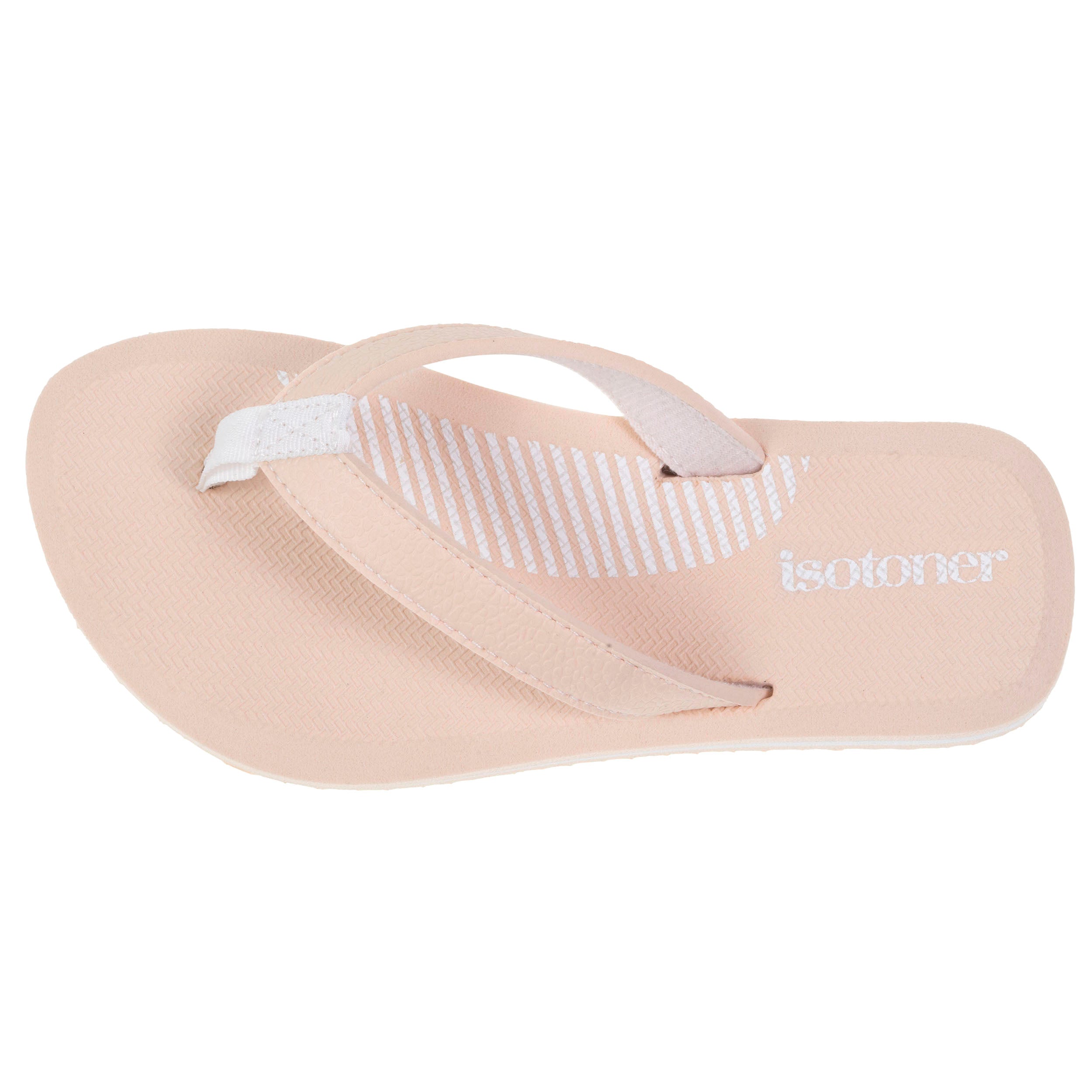 isotoner-tongs-enfant-confort-beige-gamme-yoga image 2
