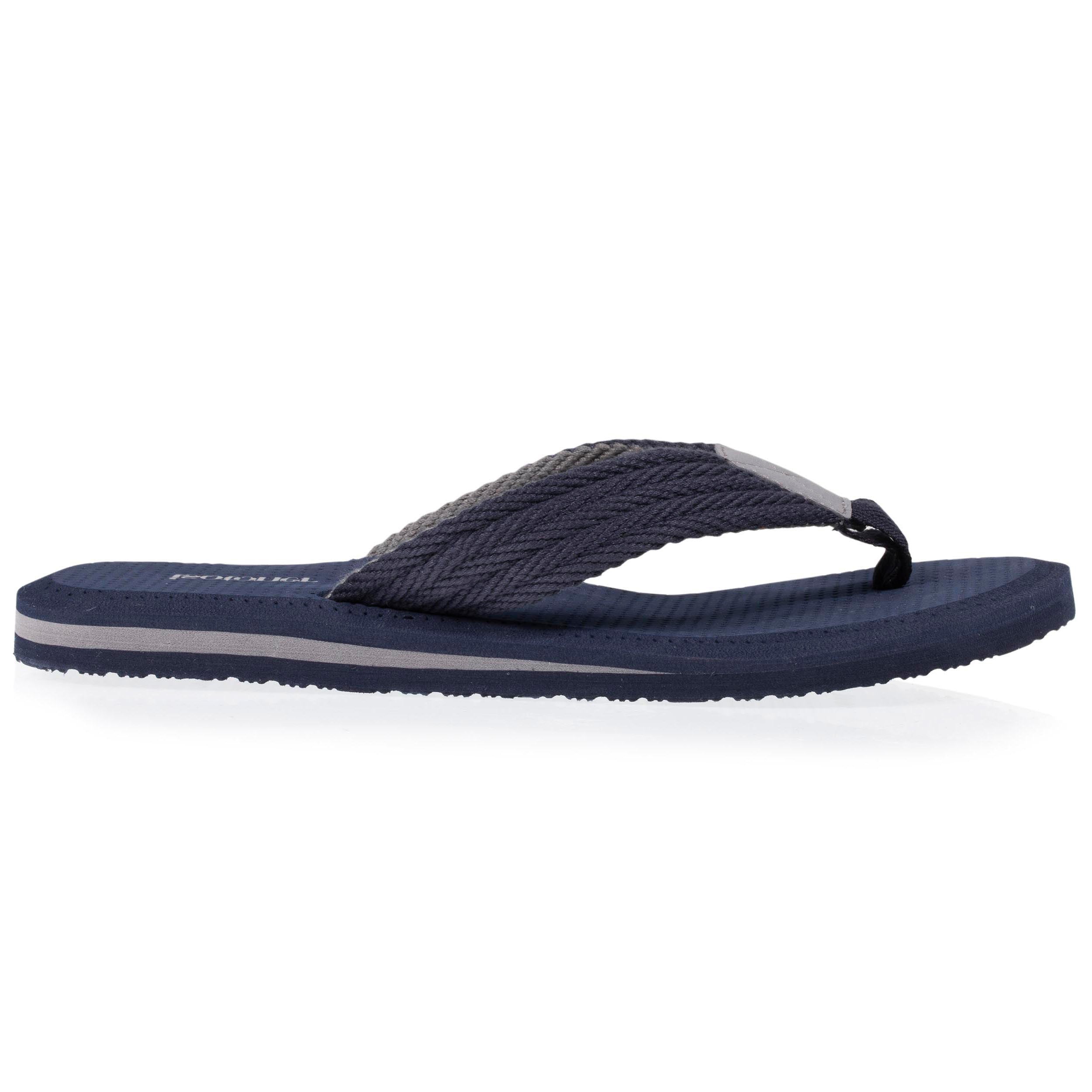 isotoner-tongs-homme-tige-corde-marine image 8
