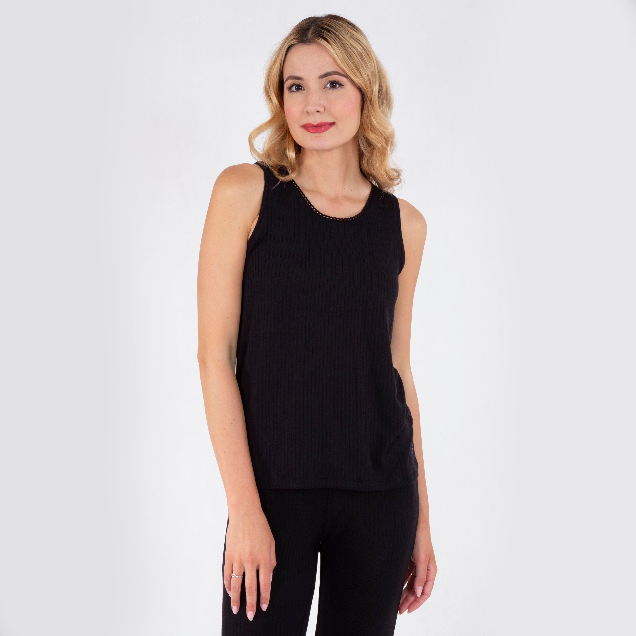 isotoner-d-bardeur-femme-tissu-c-tel-noir image 1