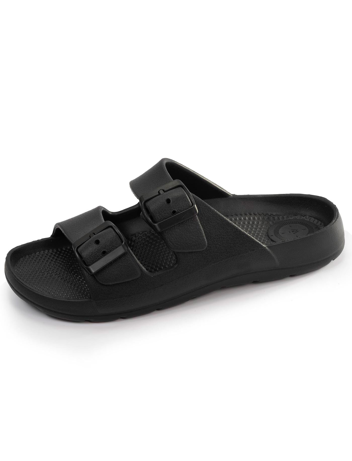 isotoner-mules-claquettes-femme-ajustable-noir-everywear image 6