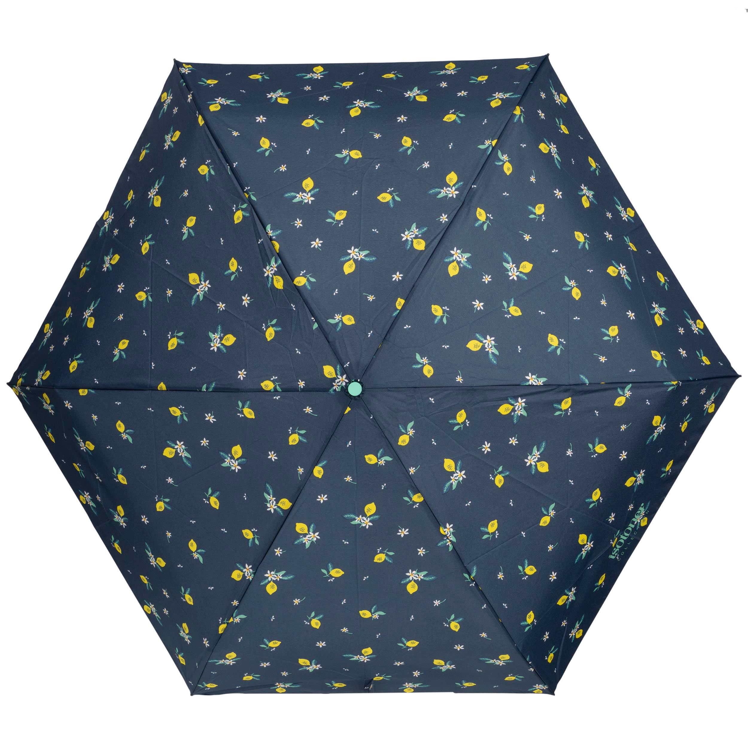 isotoner-parapluie-mini-auto-citron-jaune image 3