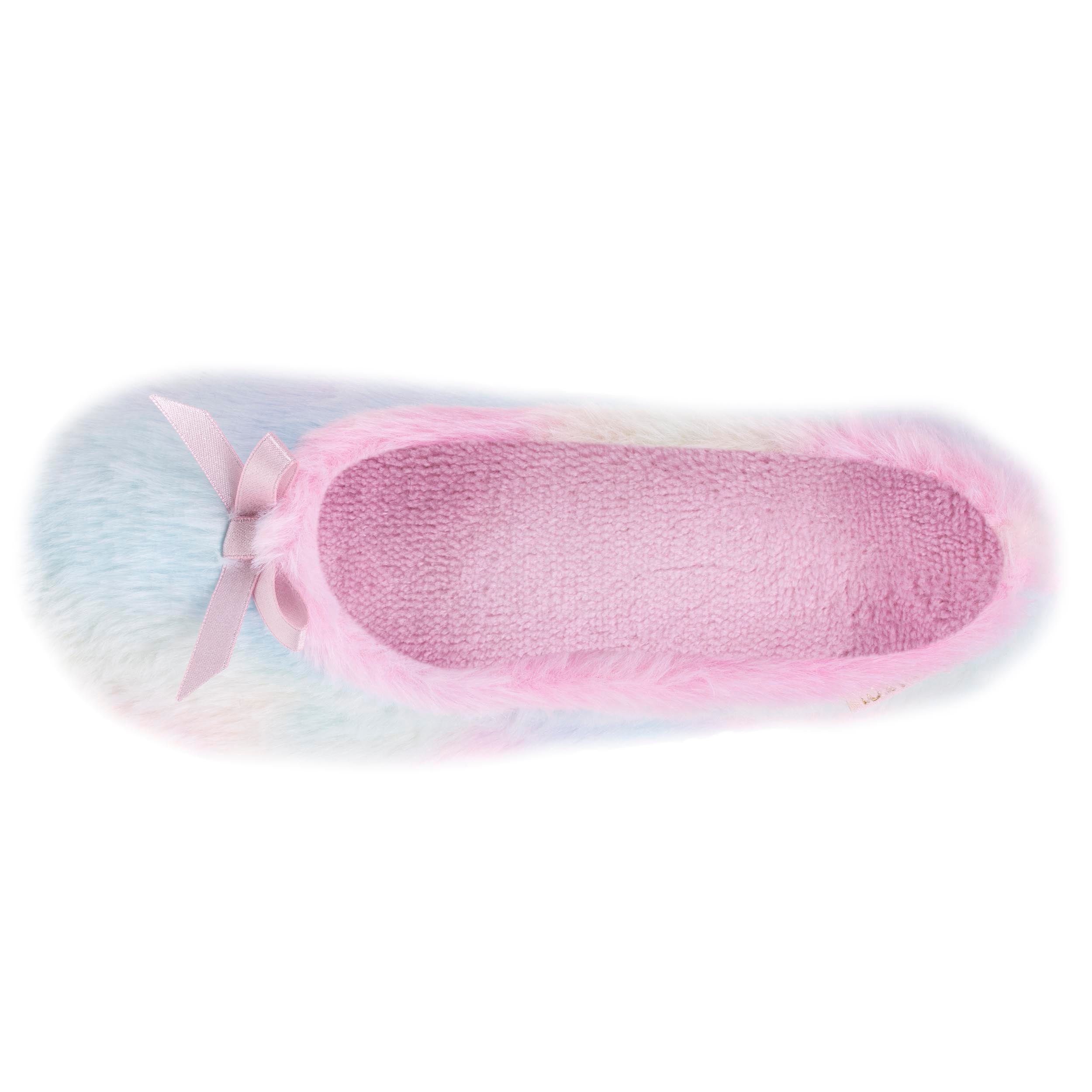 isotoner-chaussons-ballerines-junior-multico-rose image 2