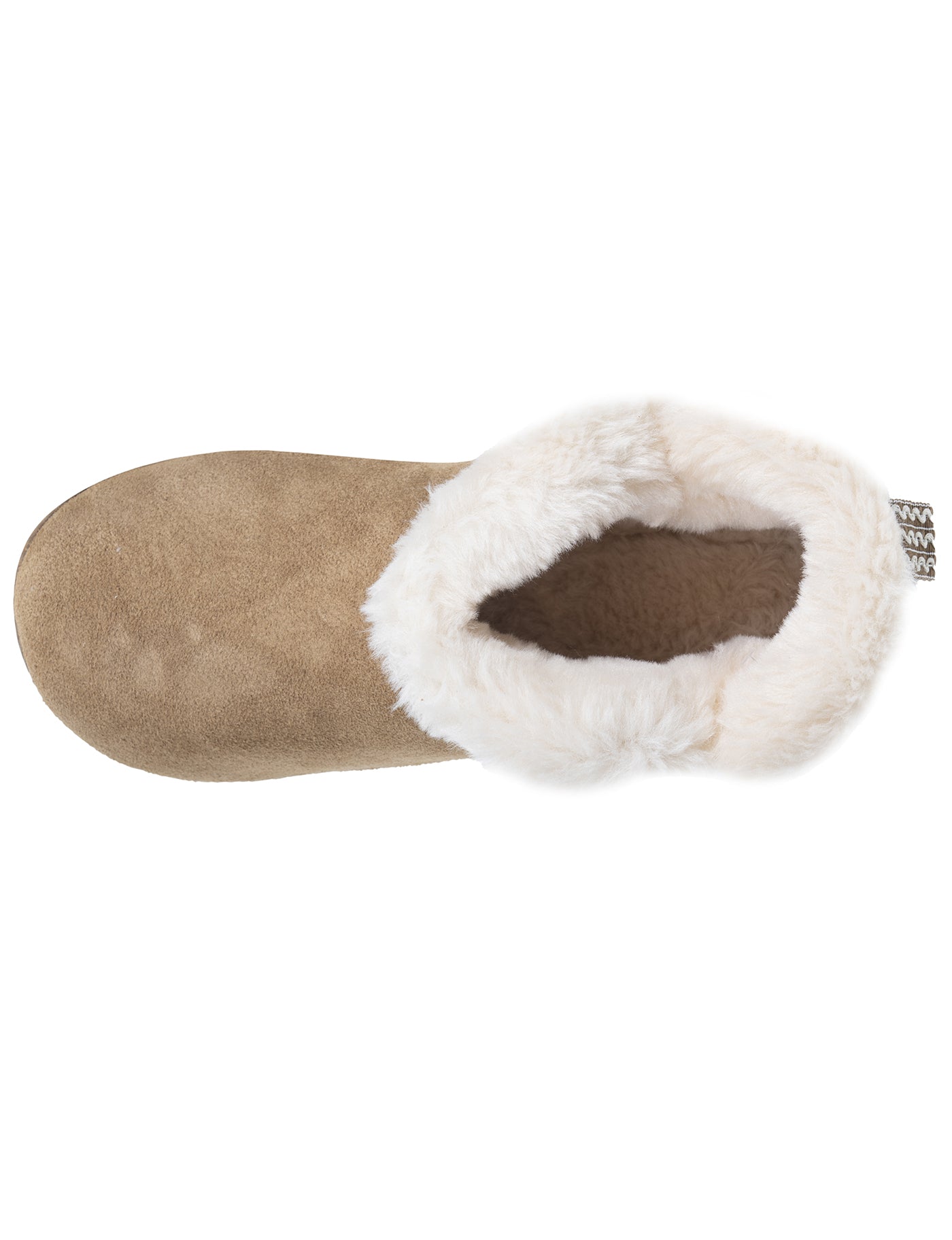 isotoner-chaussons-bottillons-cuir-femme-camel image 7