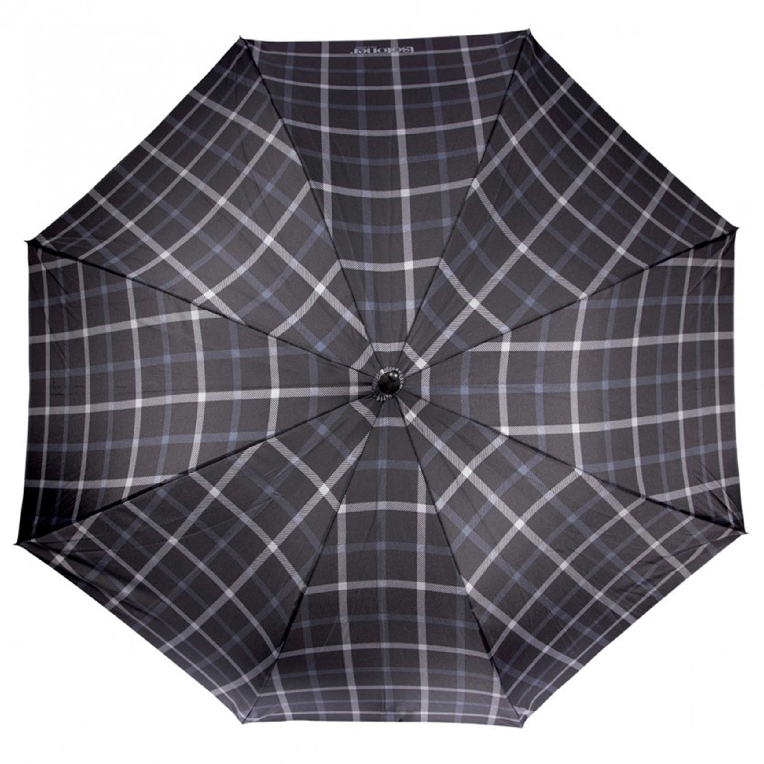 isotoner-parapluie-canne-auto-carreaux-d-perlant image 3