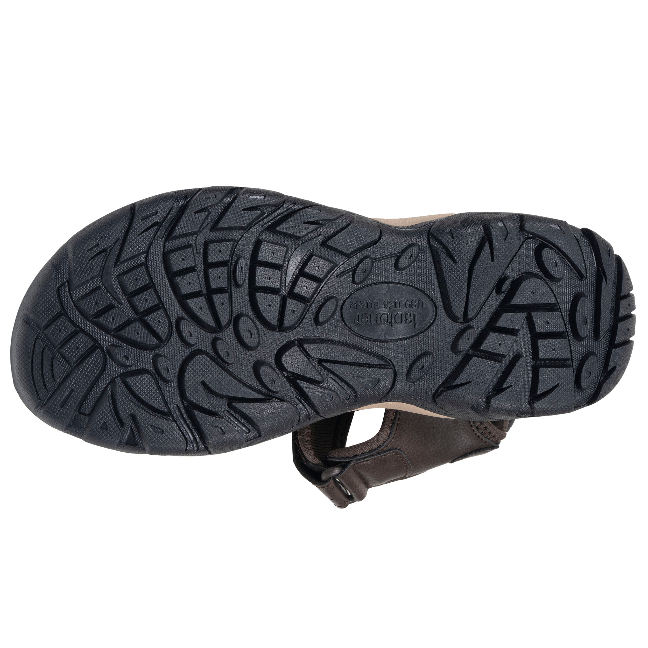 isotoner-sandales-homme-sport-marron-fonc-everywear image 4
