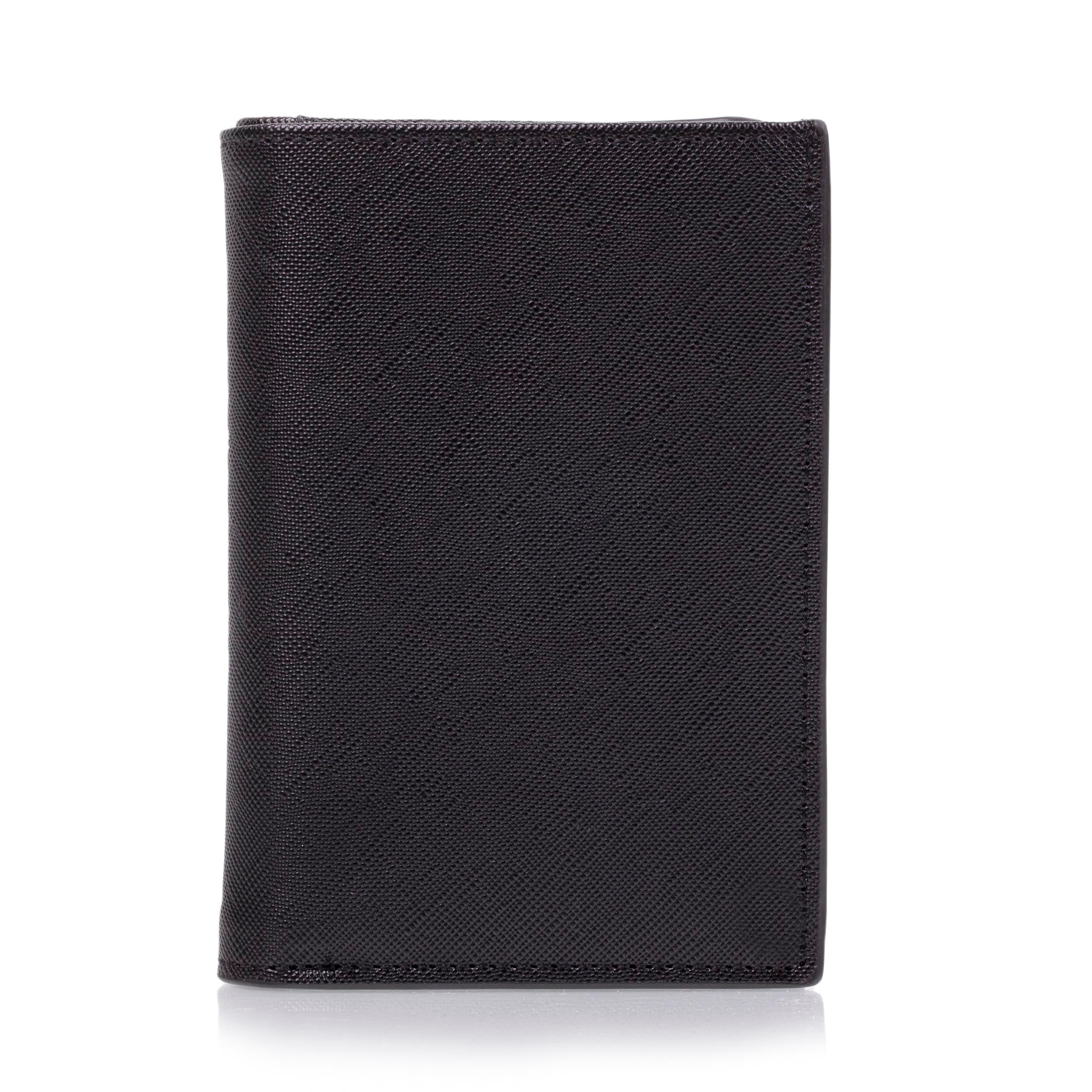 isotoner-portefeuille-3-volets-homme-noir-rfid image 1