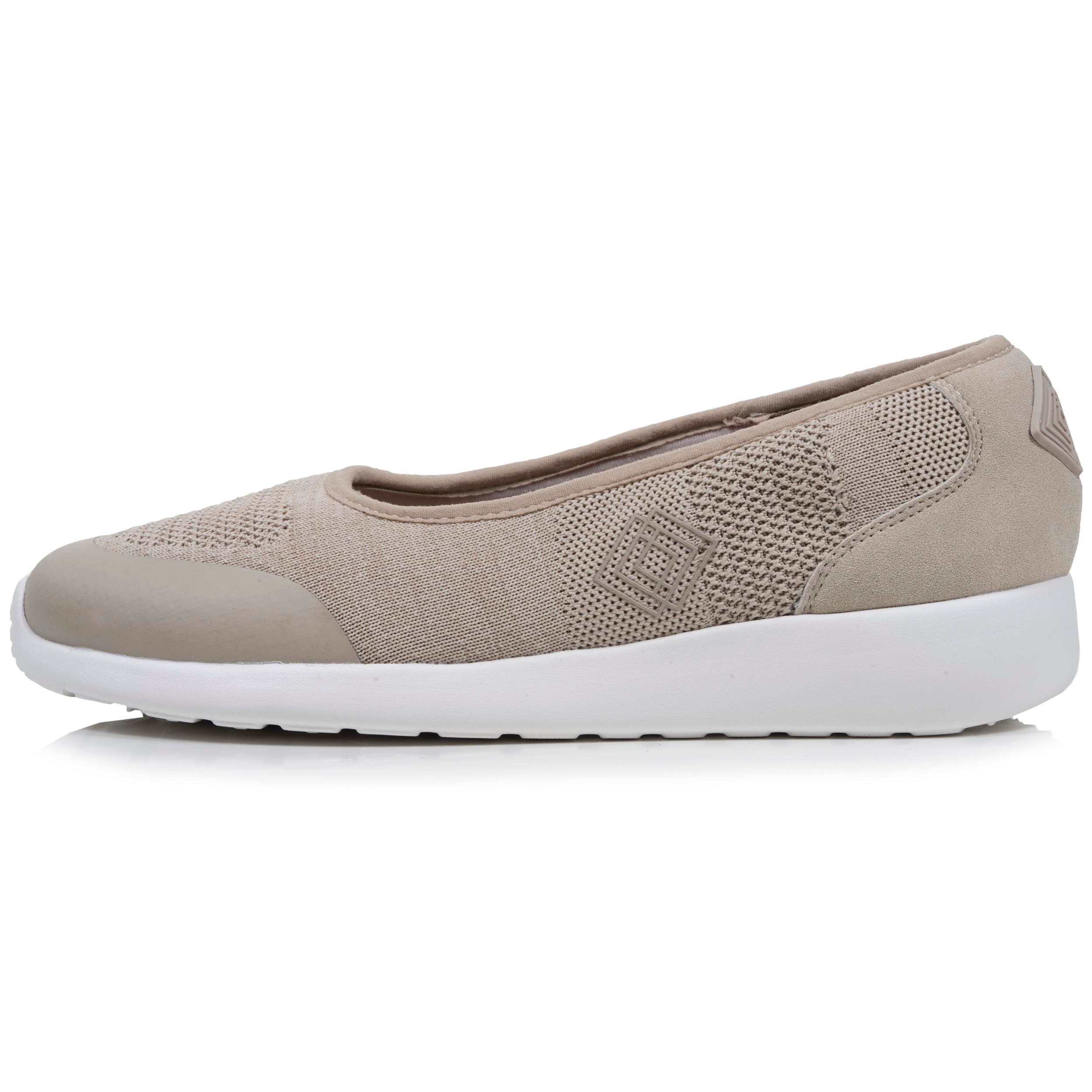 isotoner-ballerines-femme-slip-on-beige-chin-m-moire-de-forme image 3