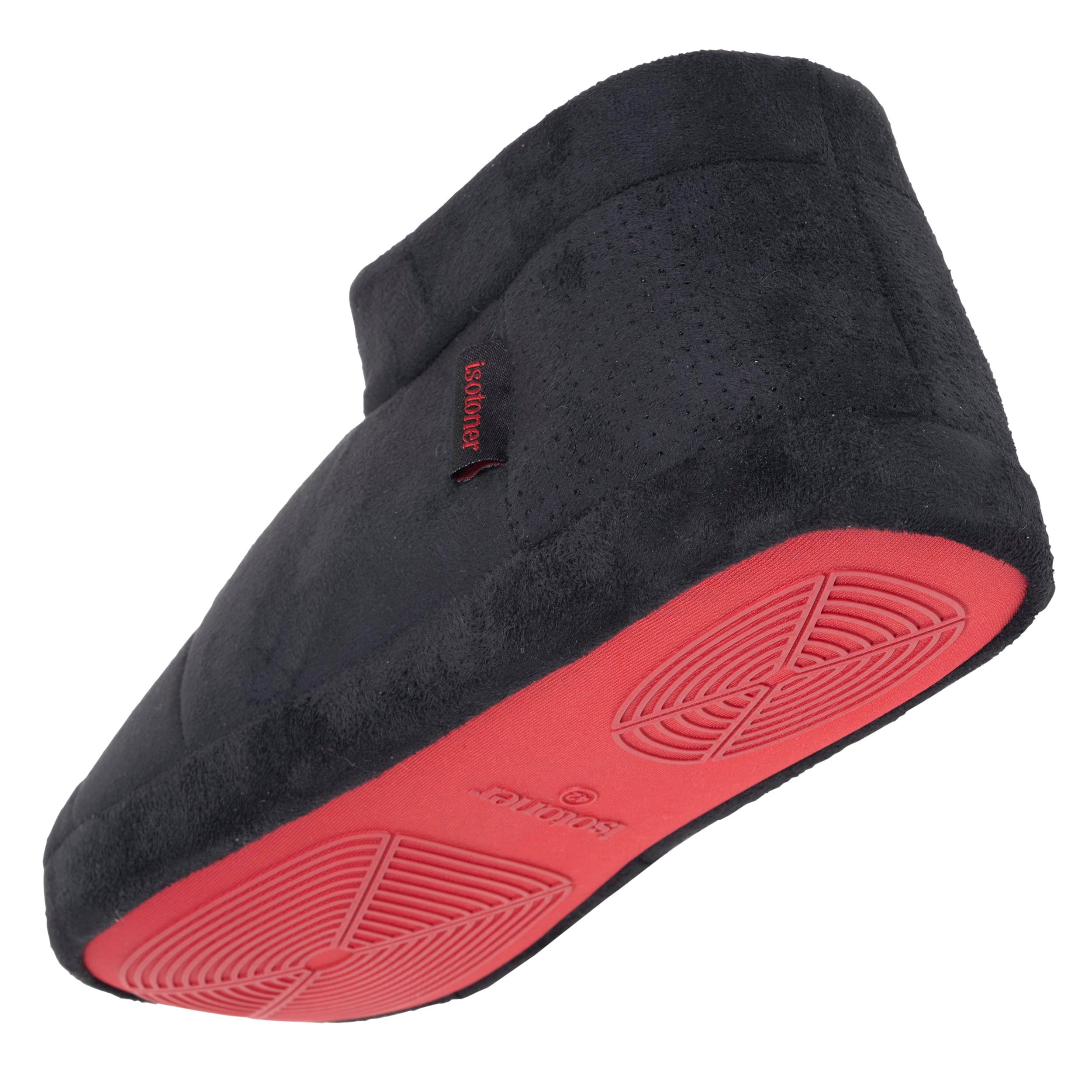 isotoner-chaussons-bottillons-homme-su-dine-noir image 5