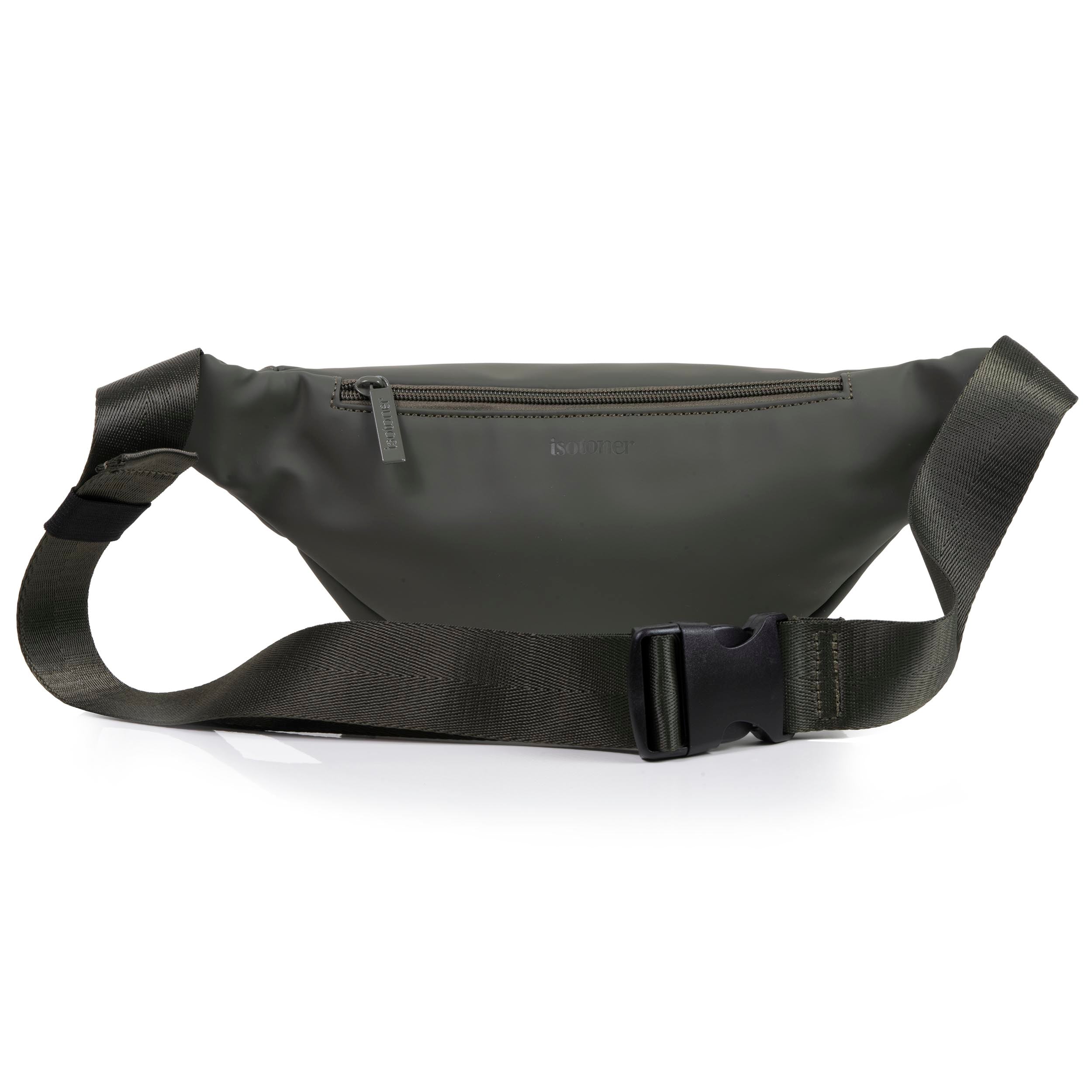 isotoner-sac-banane-mixte-kaki-toucher-gomme image 5