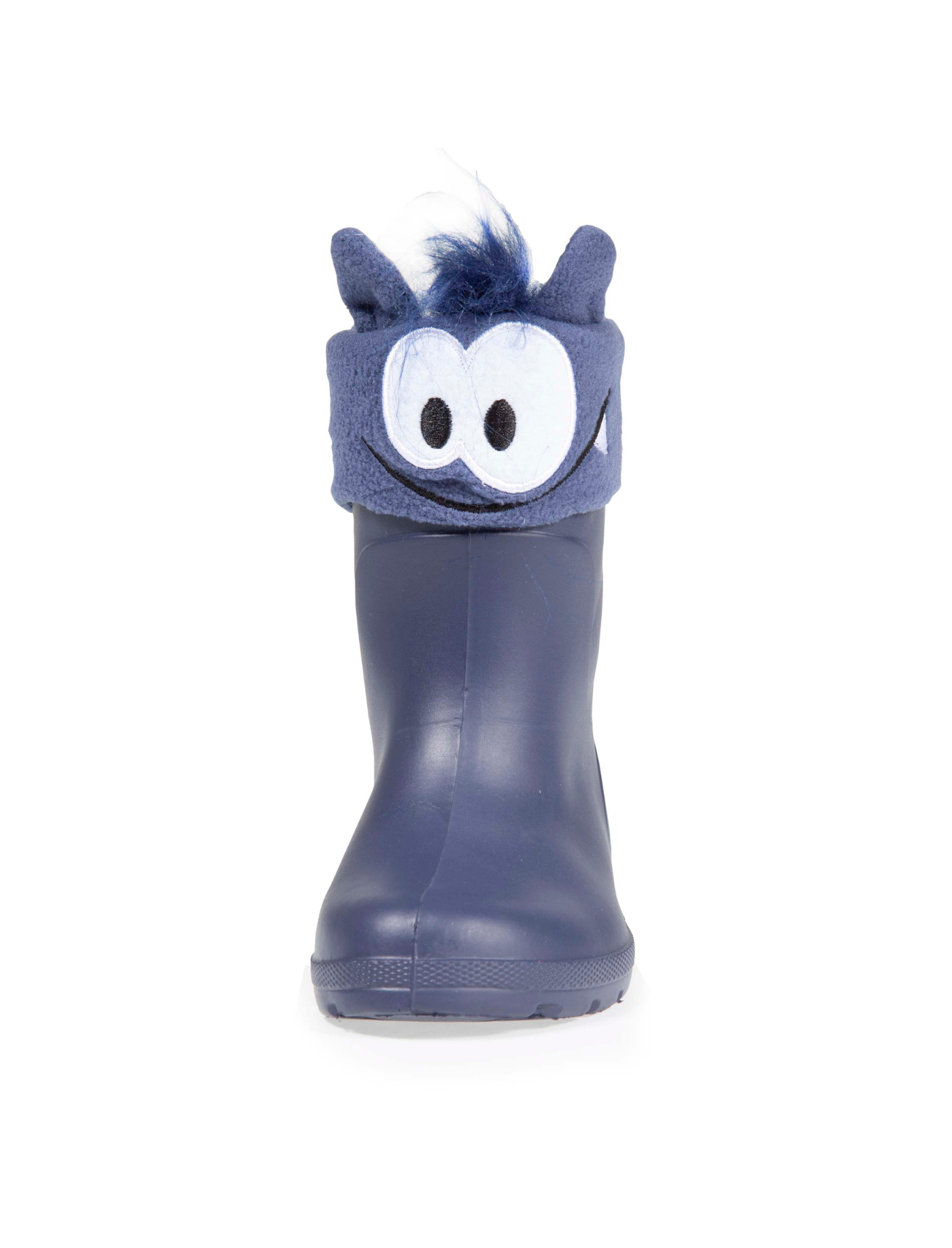 isotoner-bottes-de-pluie-enfant-bleu-chaussette-everywear image 7