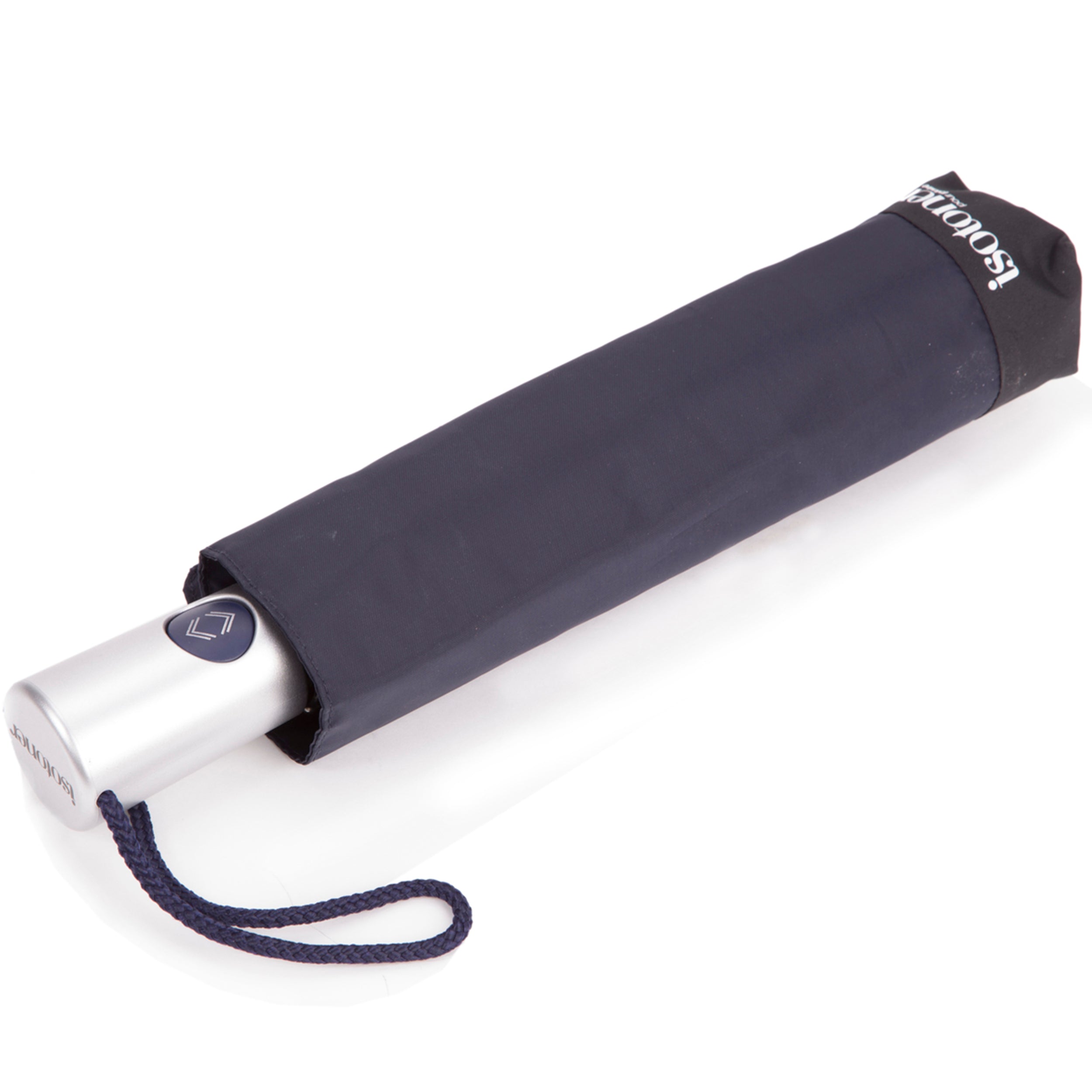 isotoner-parapluie-auto-marine-d-perlant-pliant image 6
