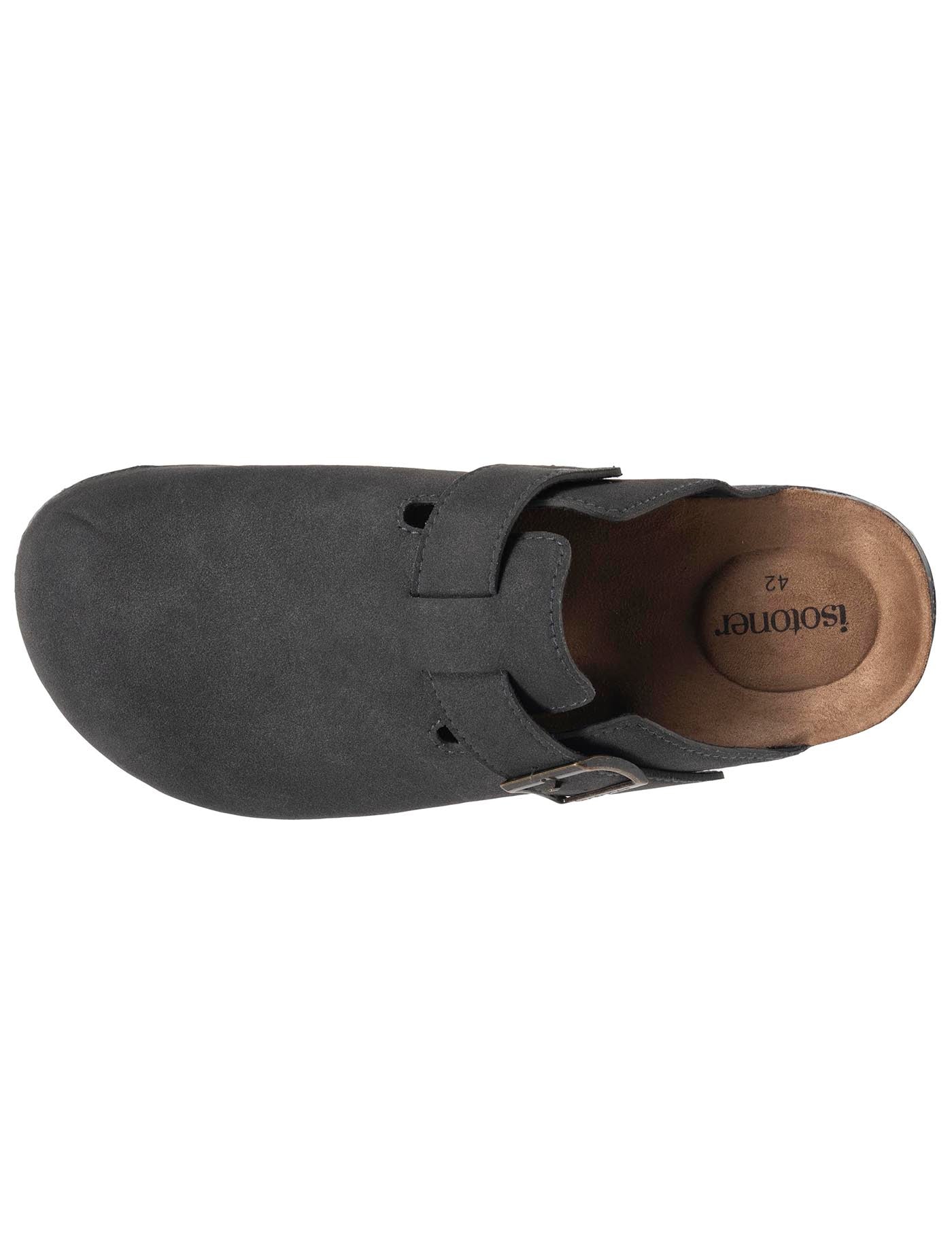 isotoner-mules-sabots-homme-gris-everywear image 7
