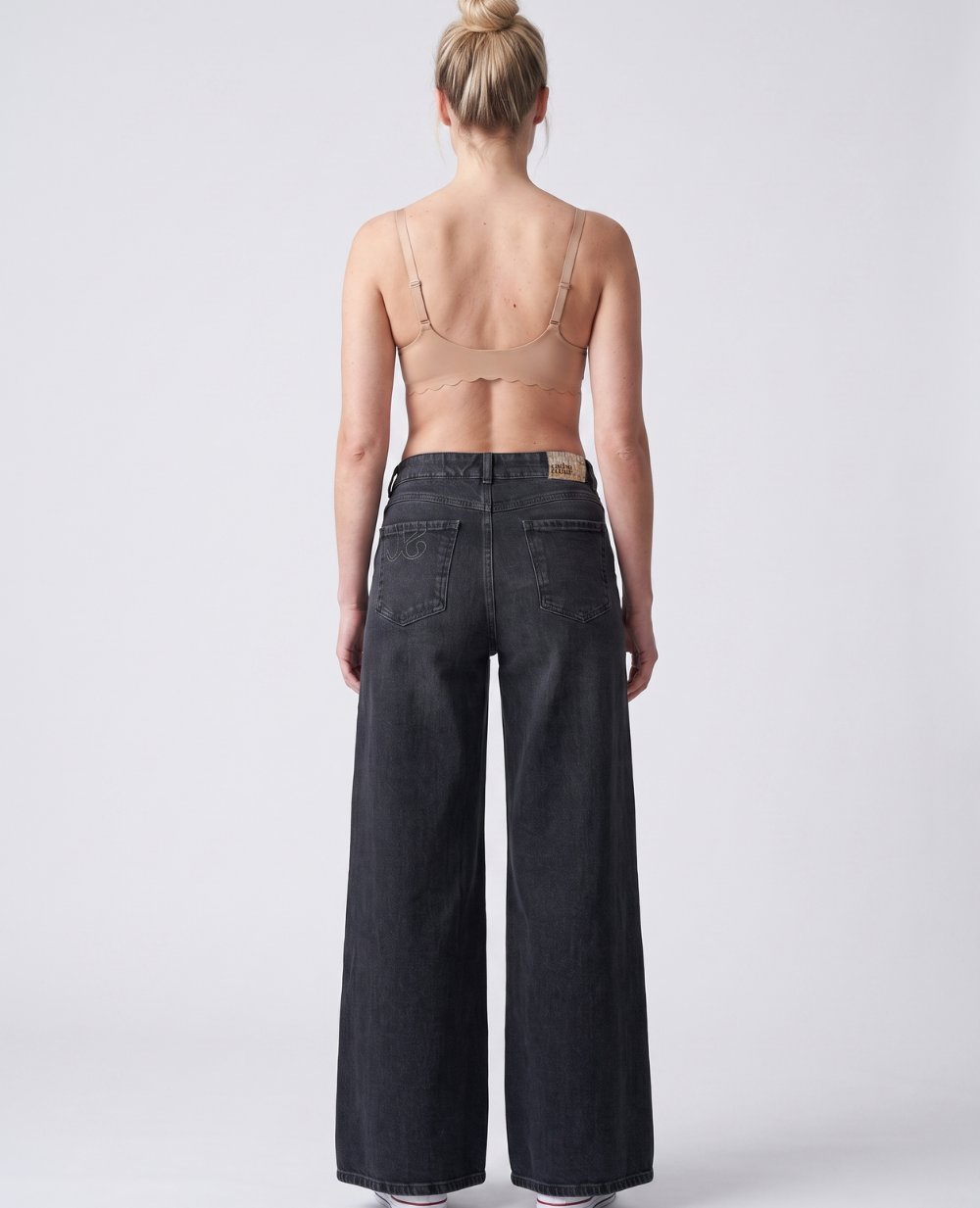 cache-c-ur-jean-de-maternit-rodeo-super-wide-leg-gris image 4