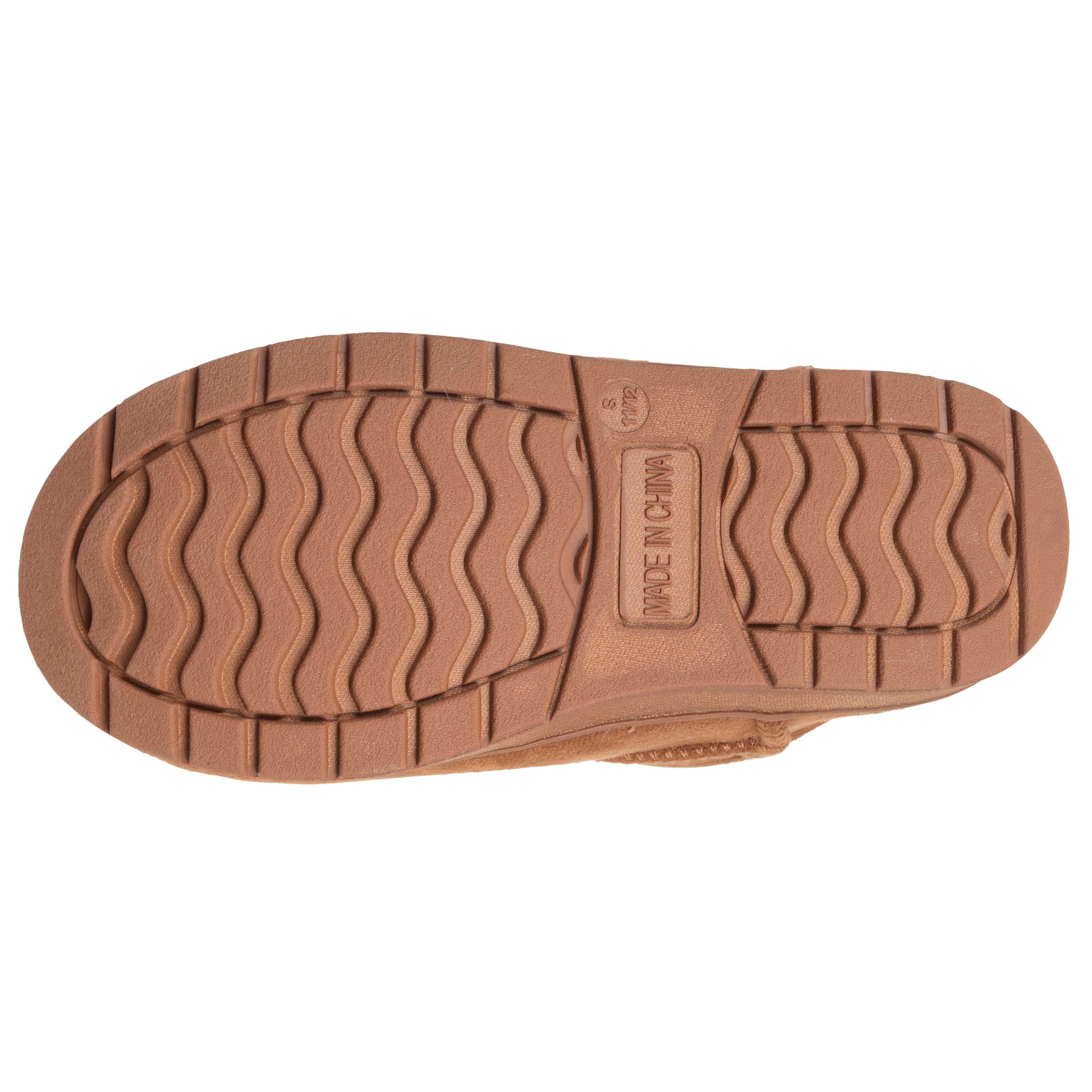 isotoner-chaussons-bottillons-enfant-camel-mixte image 4