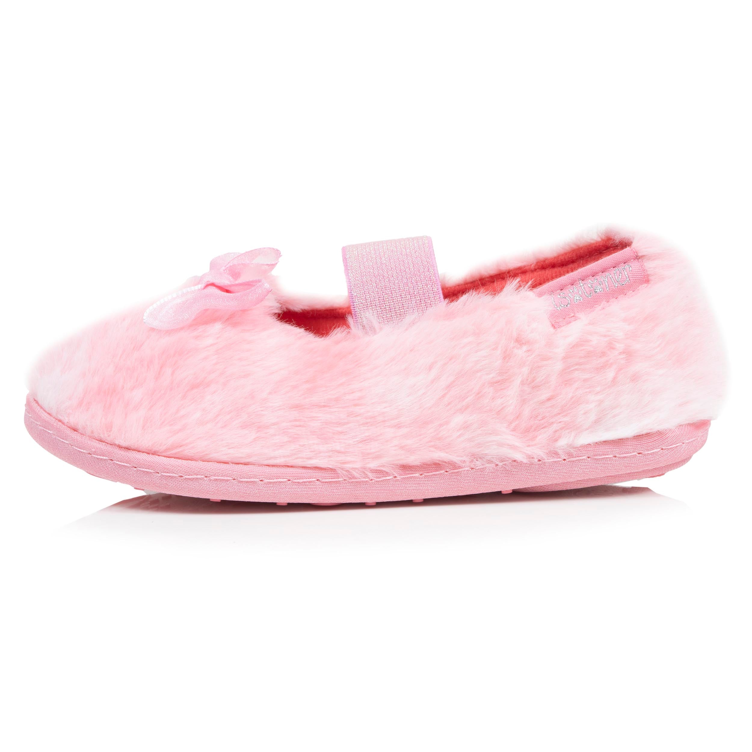 isotoner-chaussons-ballerines-enfant-fille-rose image 3