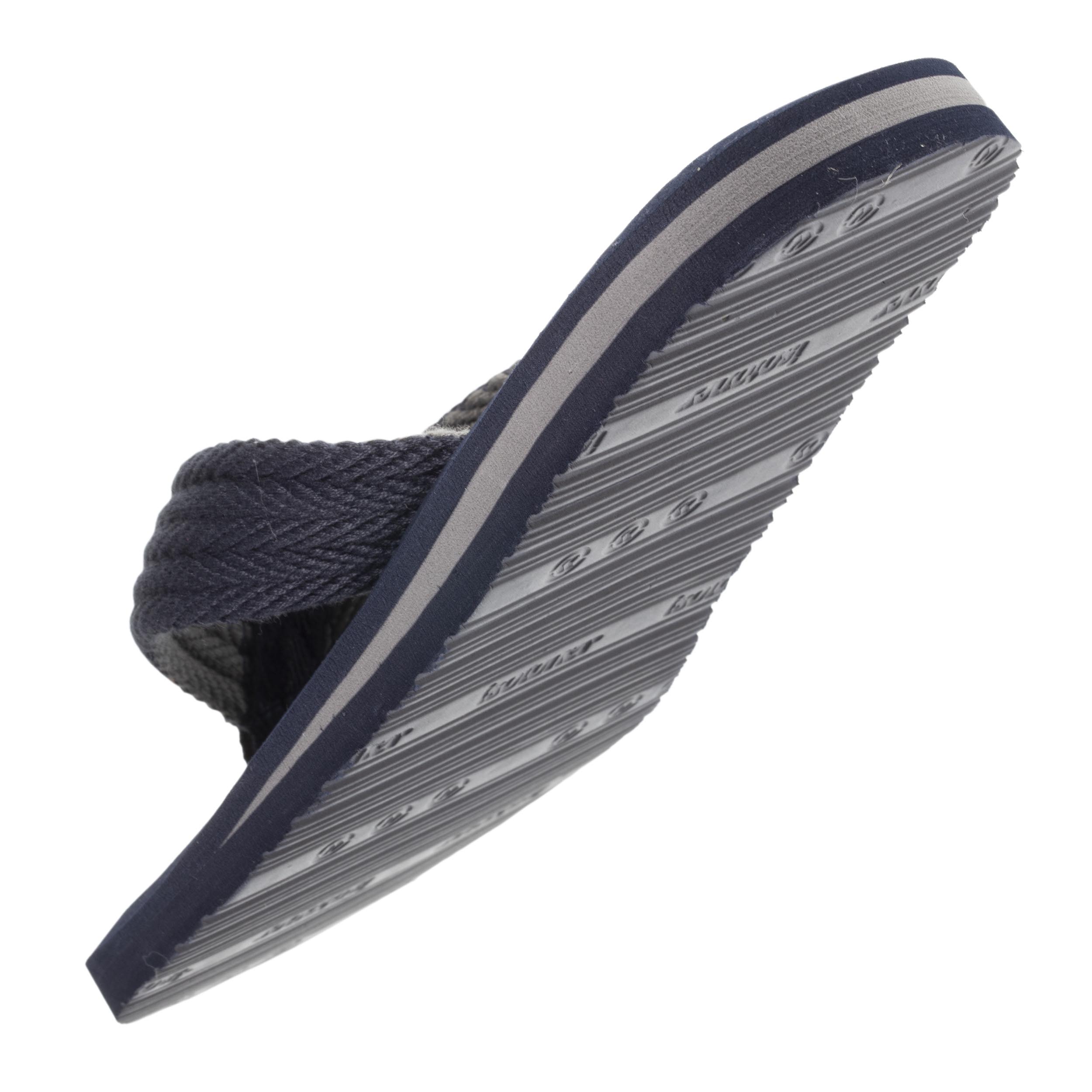 isotoner-tongs-homme-tige-corde-marine image 5