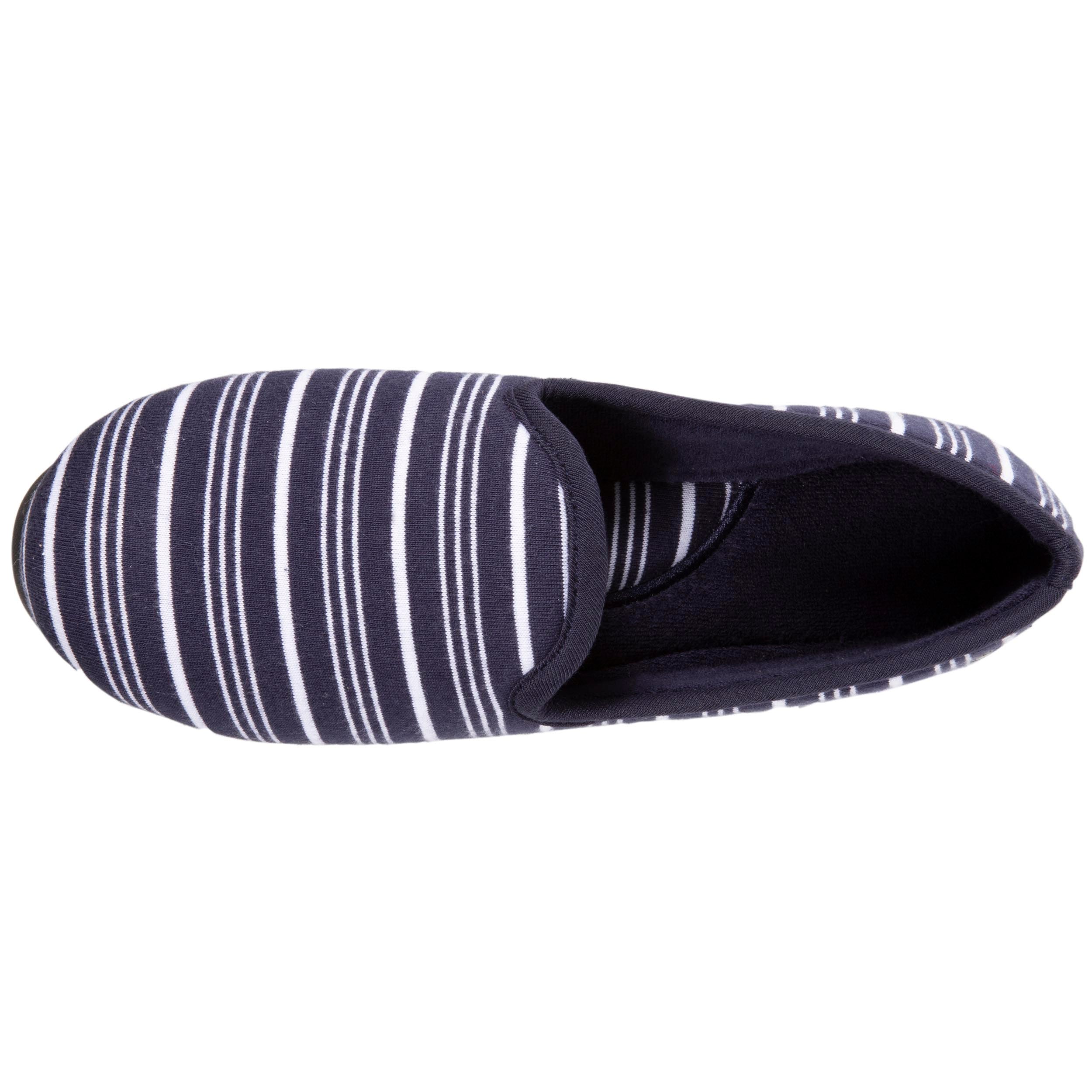 isotoner-chaussons-charentaises-femme-bleu-marine-marini-re image 2