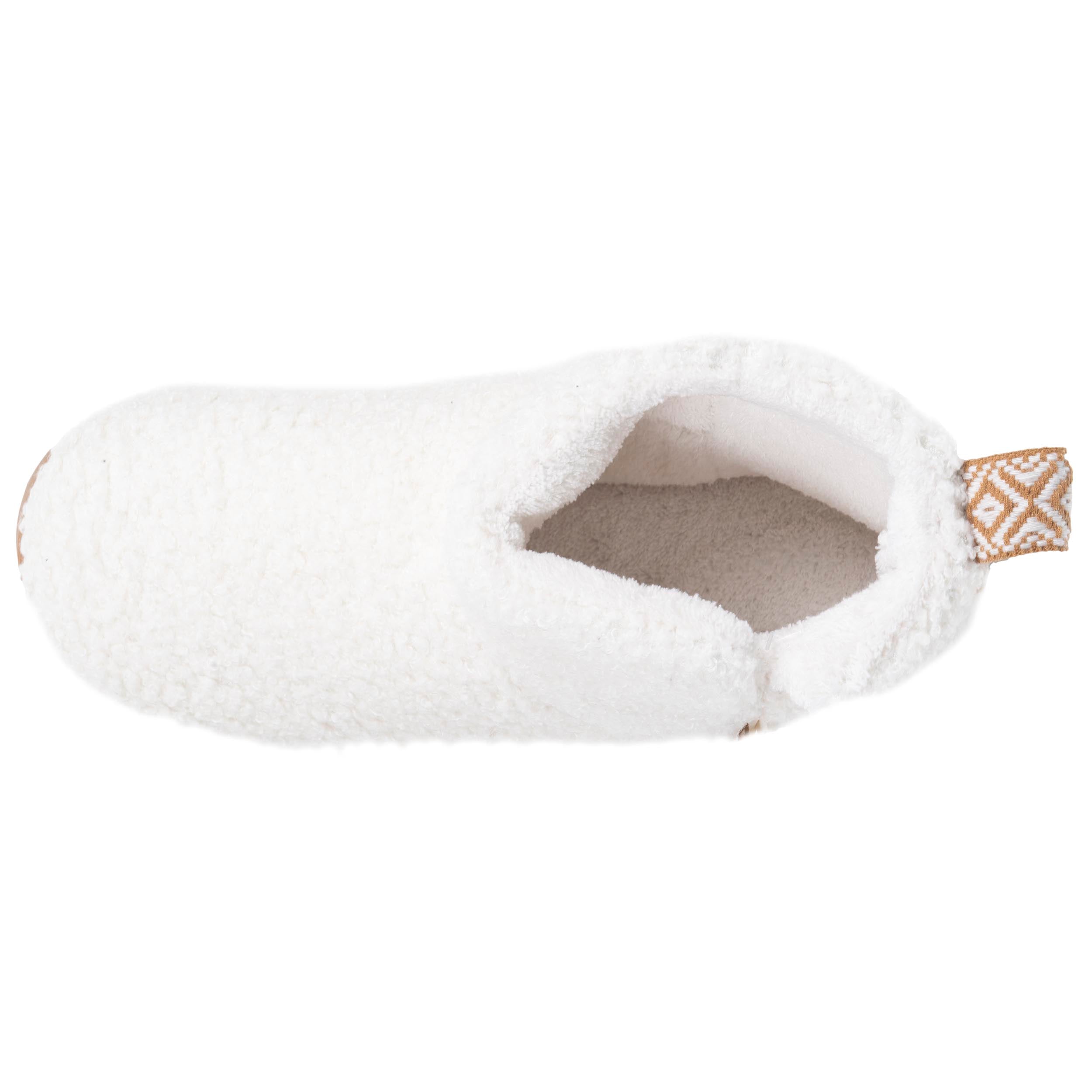 isotoner-chaussons-bottillons-femme-ivoire-sherpa image 3