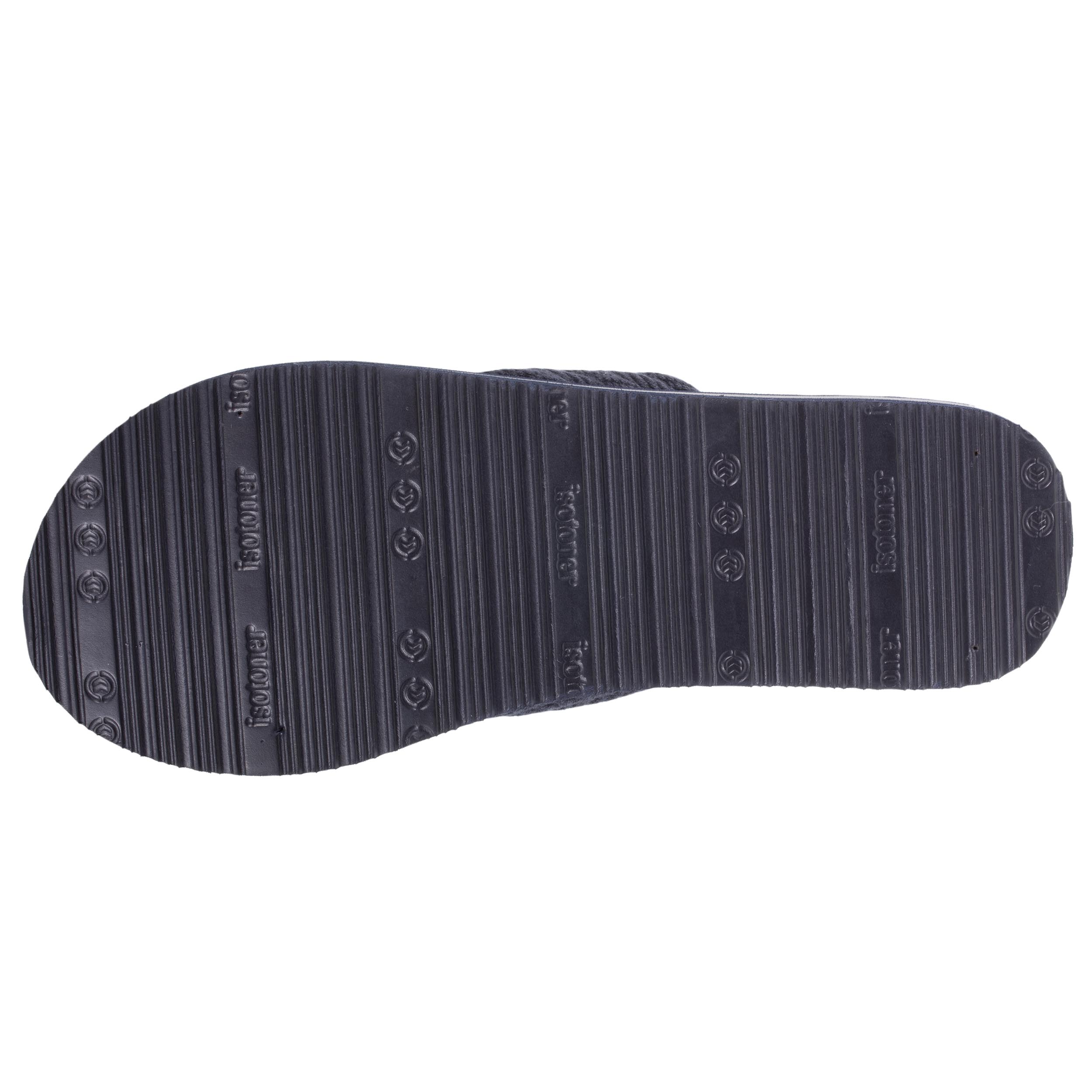 isotoner-tongs-homme-tige-corde-marine image 4