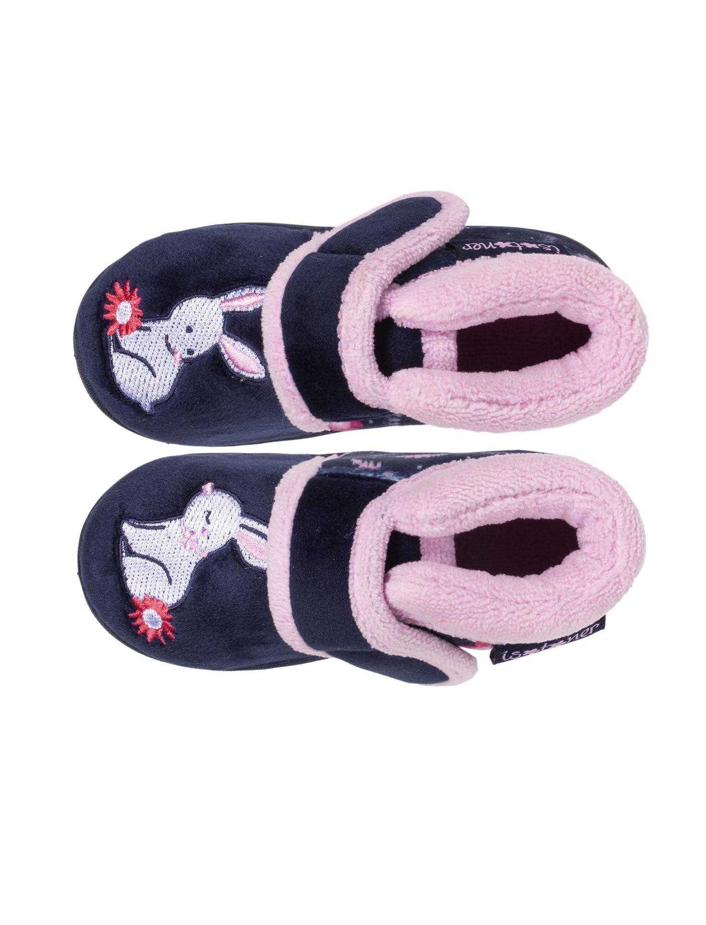 isotoner-chaussons-bottillons-scratch-b-b-lapin-marine image 7
