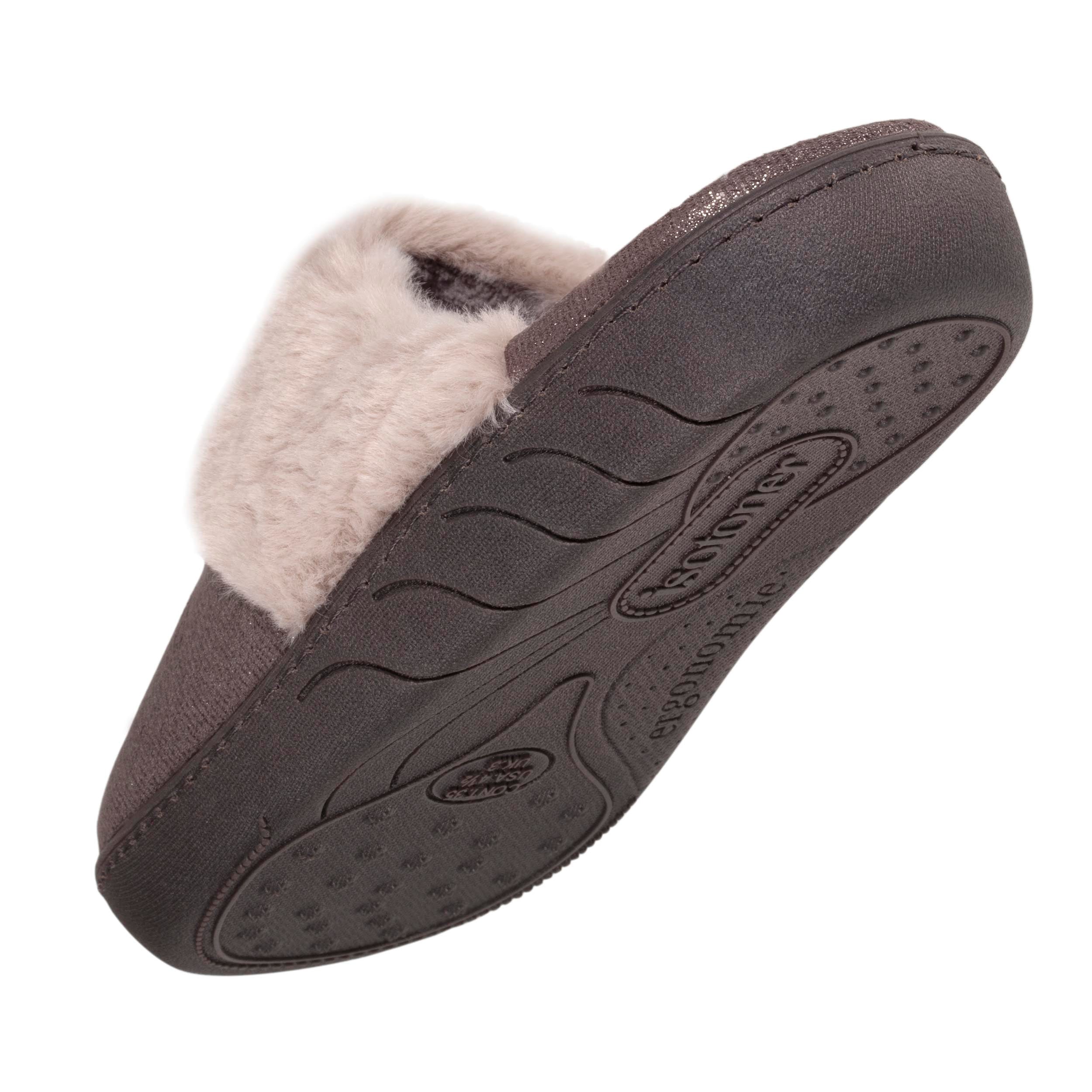 isotoner-chaussons-mules-junior-gris-iris image 5