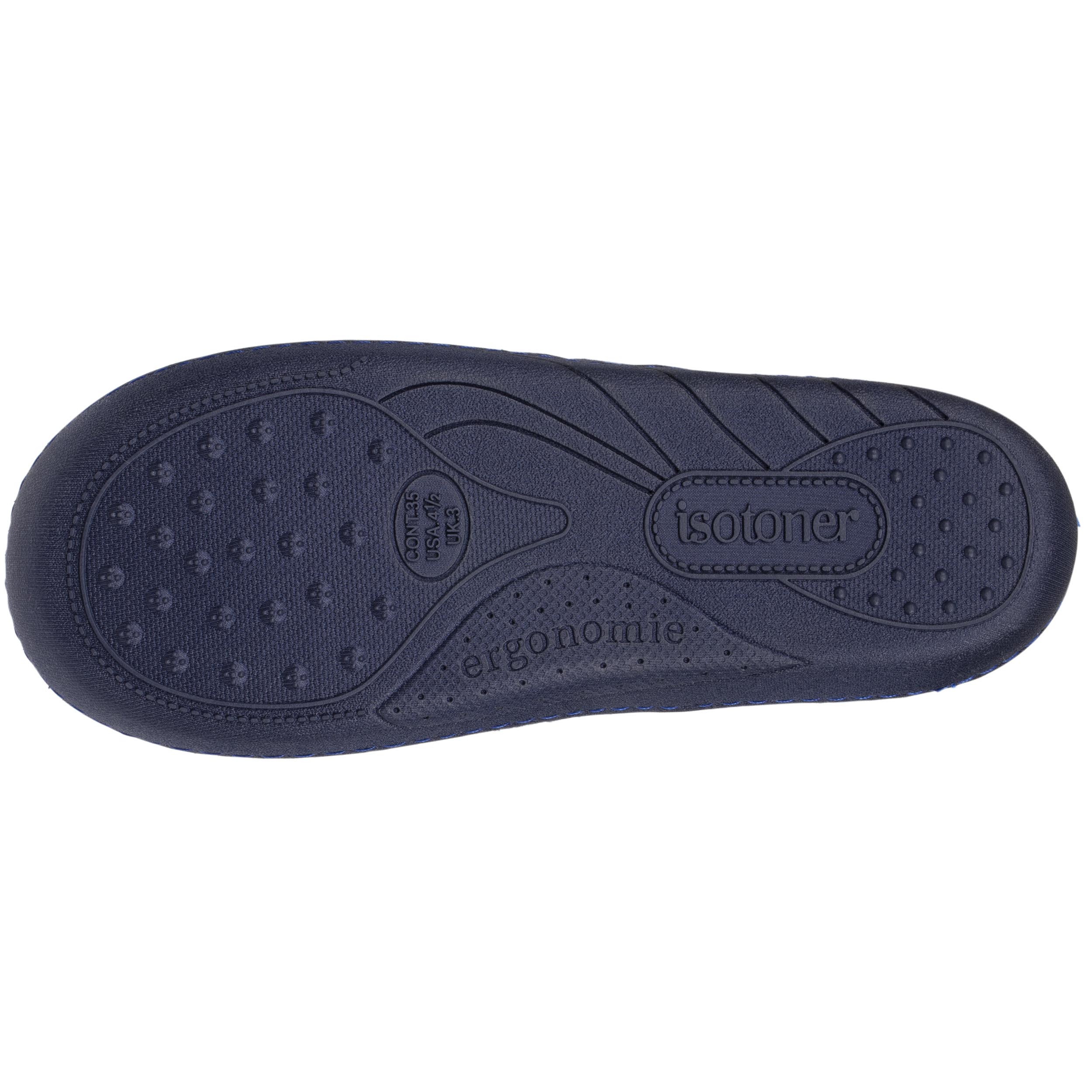 isotoner-chaussons-mocassins-junior-ray-s-marine image 4