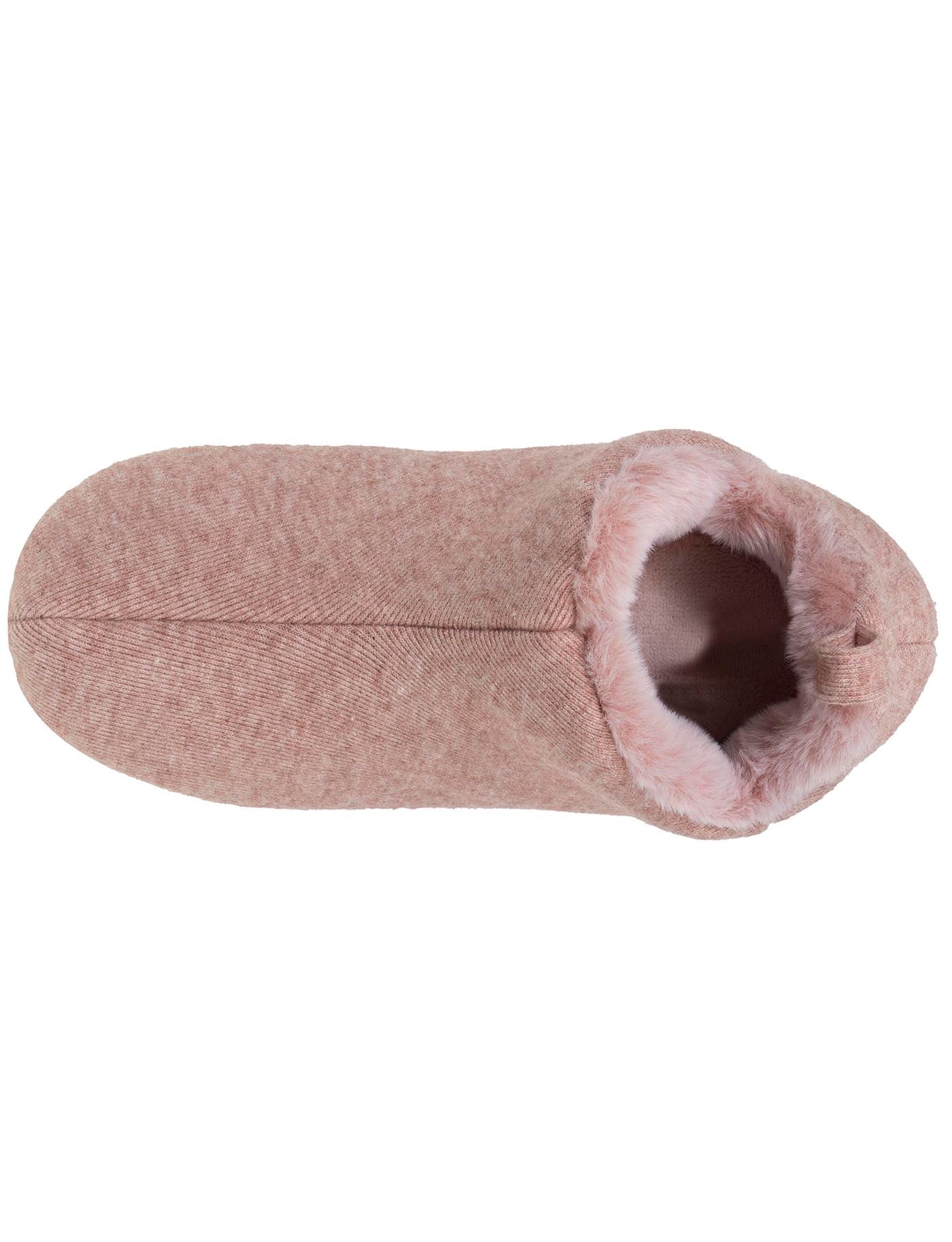 isotoner-chaussons-bottillons-bas-femme-rose-chin image 7