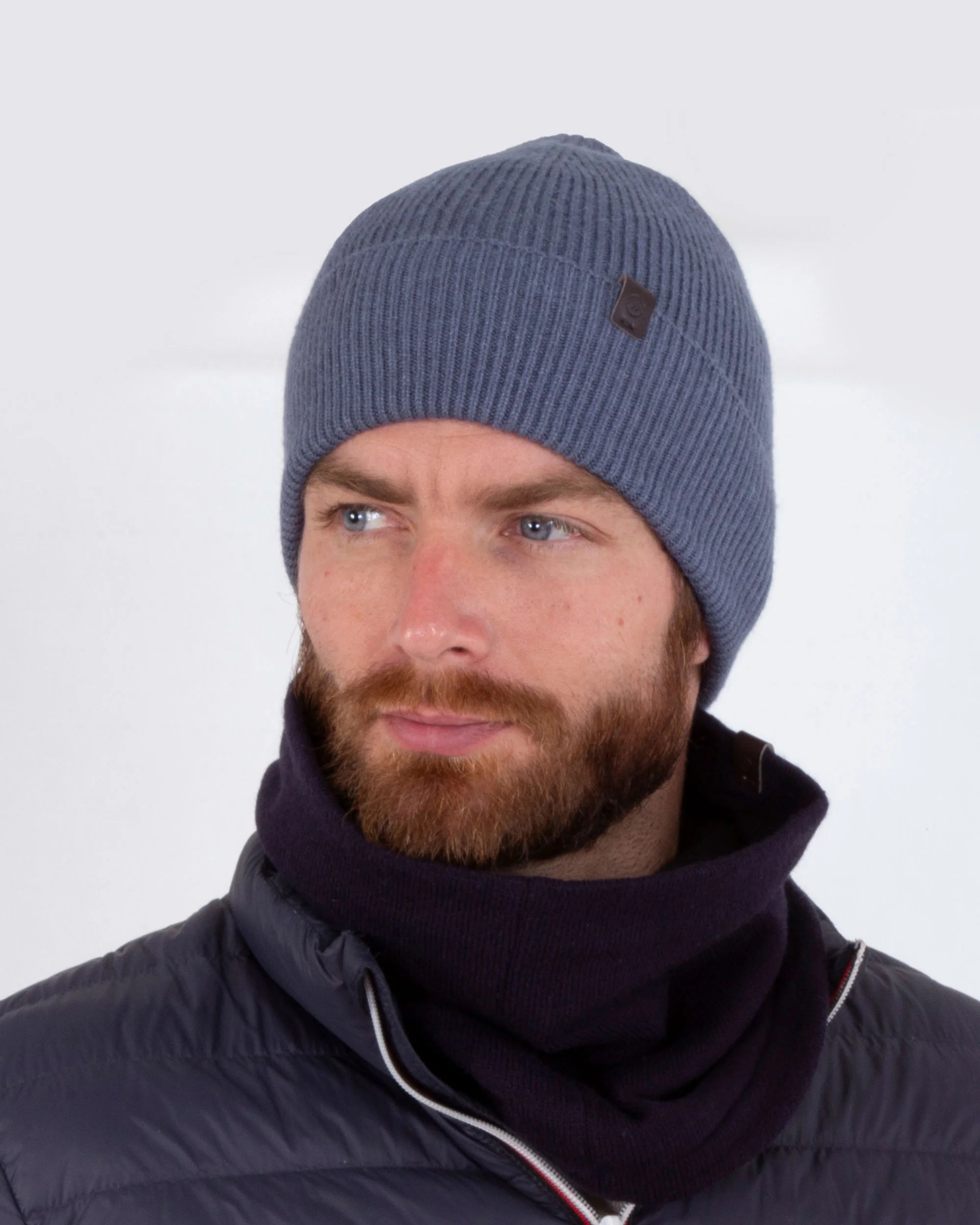 isotoner-bonnet-homme-ultra-doux-denim-taille-unique image 2