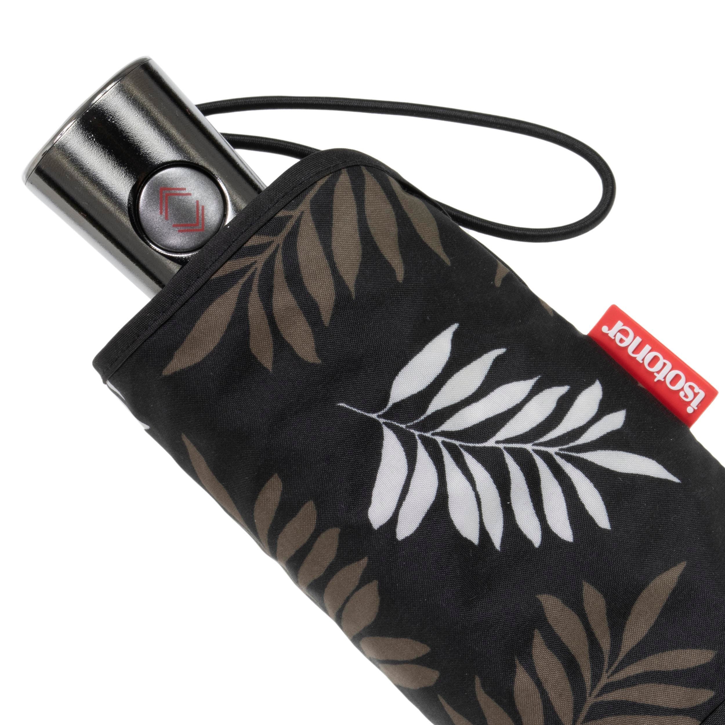 isotoner-parapluie-x-tra-solide-23-cm-feuille-kaki-auto image 5