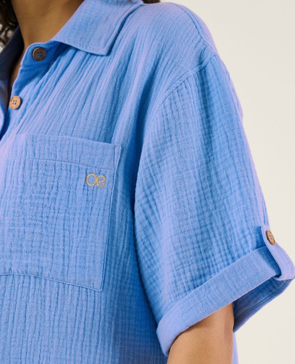 cache-c-ur-robe-chemise-courte-oversize-allaitement-bertille-bleu image 5