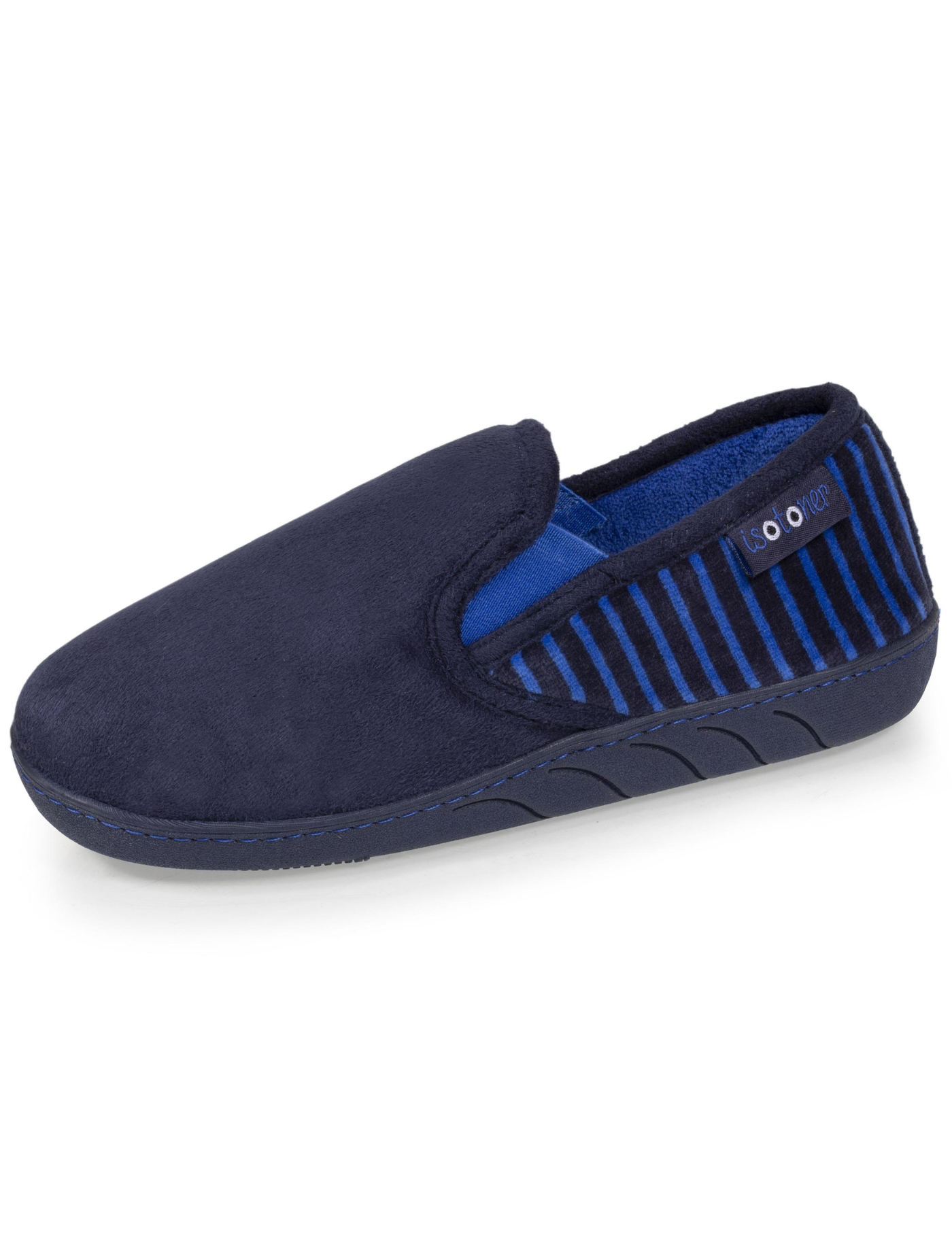 isotoner-chaussons-mocassins-junior-ray-s-marine image 6