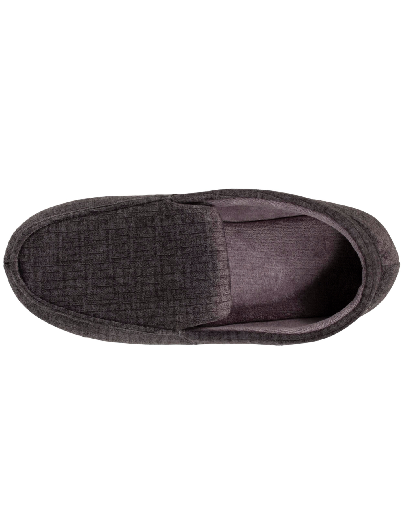 isotoner-chaussons-mocassins-homme-semelle-souple-gris image 7