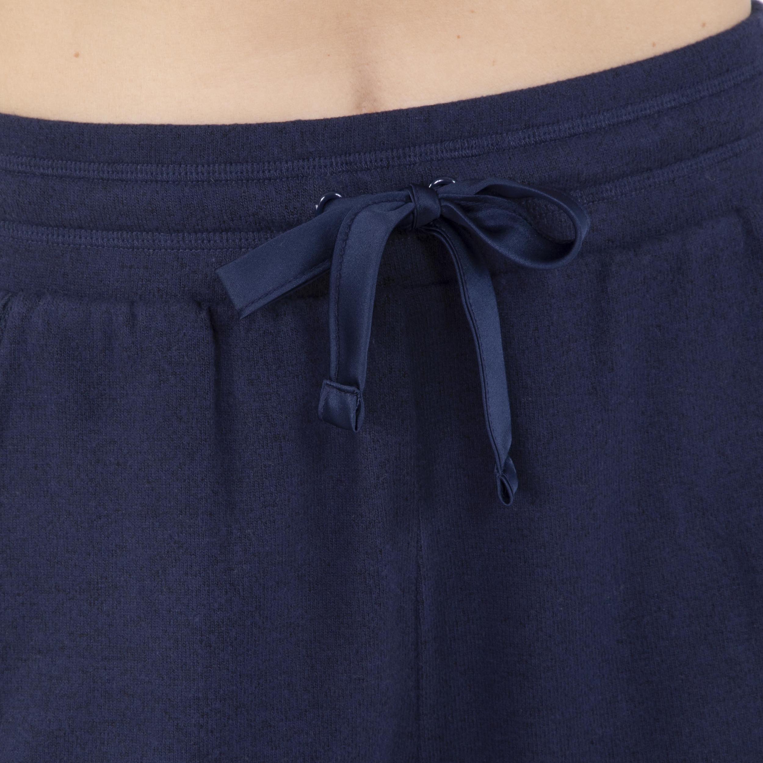 isotoner-short-femme-bleu-marine-viscose-ecovero image 2
