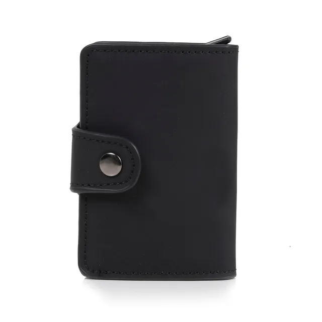isotoner-porte-cartes-m-tallique-mixte-noir-rfid image 1