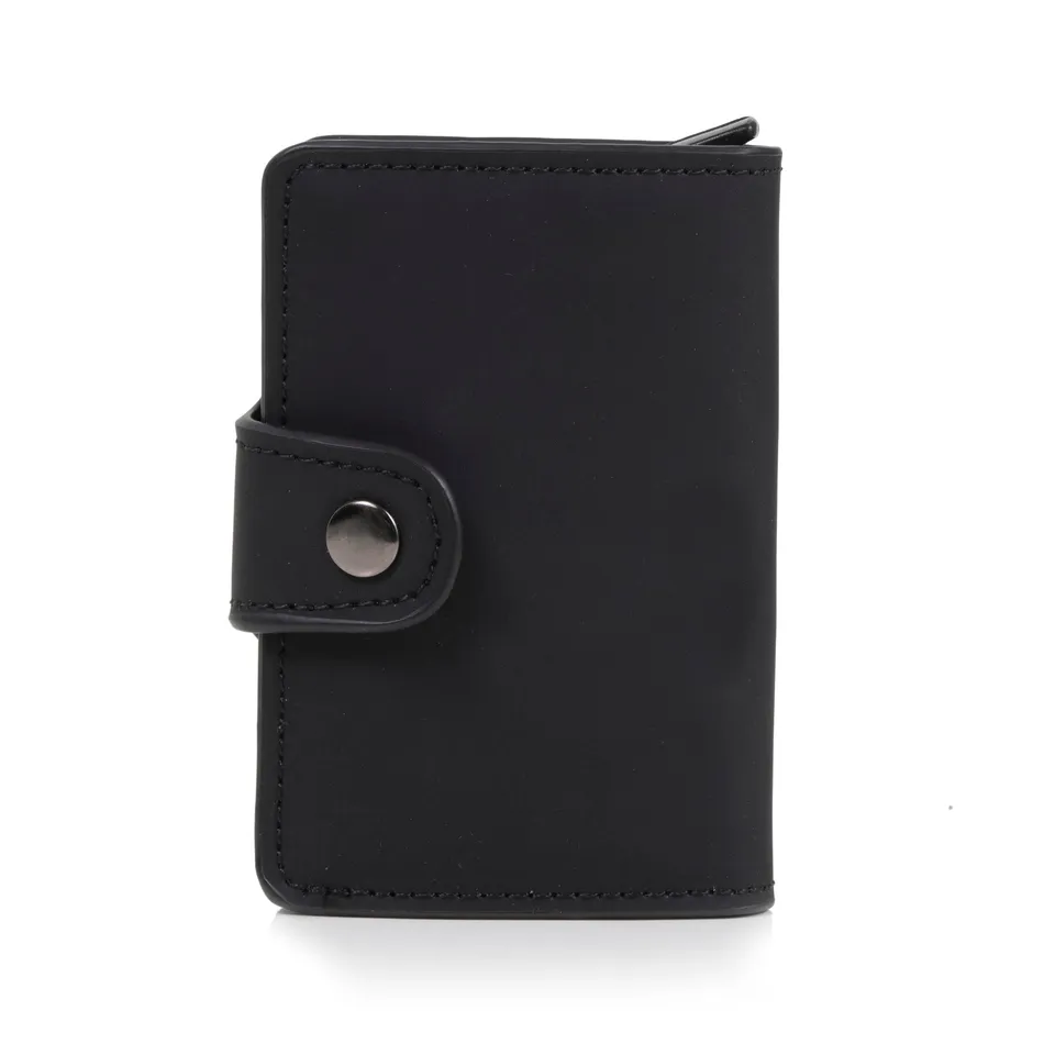 isotoner-porte-cartes-m-tallique-mixte-noir-rfid image 1
