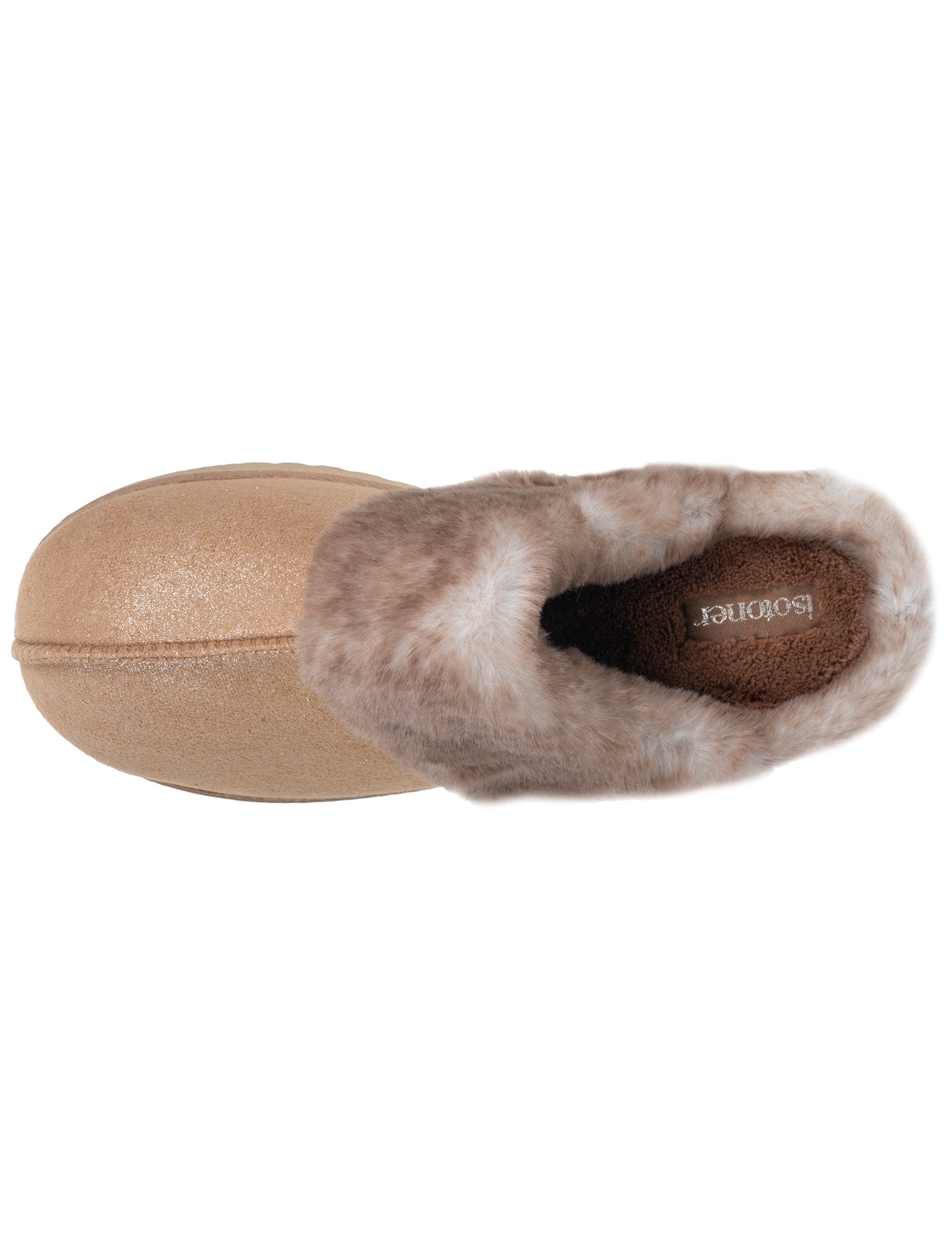 isotoner-chaussons-mules-crant-es-femme-camel image 7