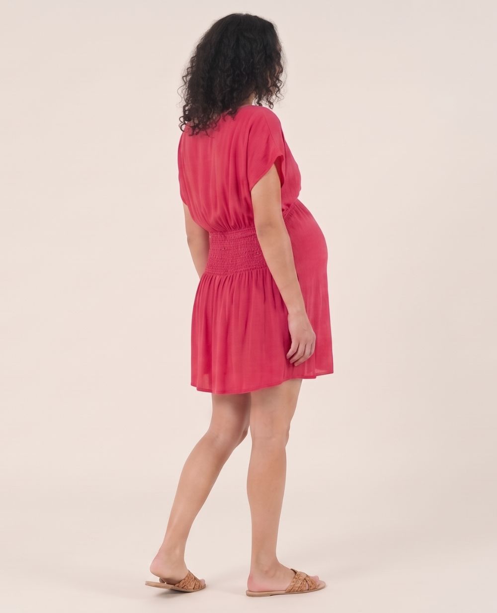 cache-c-ur-robe-d-allaitement-carmen-framboise-taille-m image 4