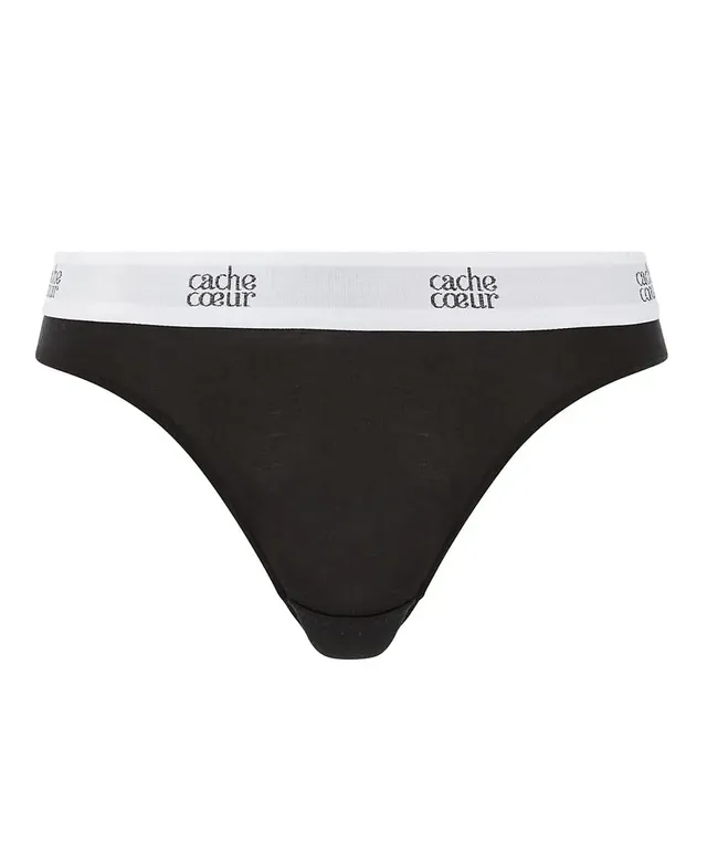 cache-c-ur-life-culotte-de-grossesse-taille-basse-noir image 1