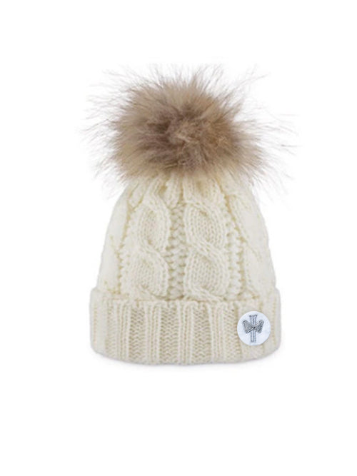 pipolaki-bonnet-calgary-bonnet-femme-pompon-beige-blanc-gris image 5