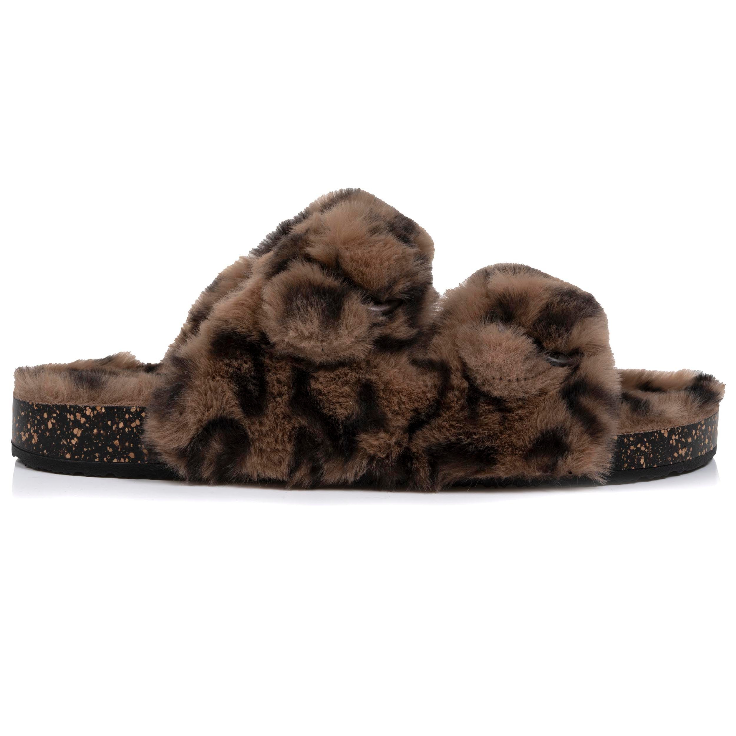 isotoner-chaussons-sandales-femme-l-opard image 8