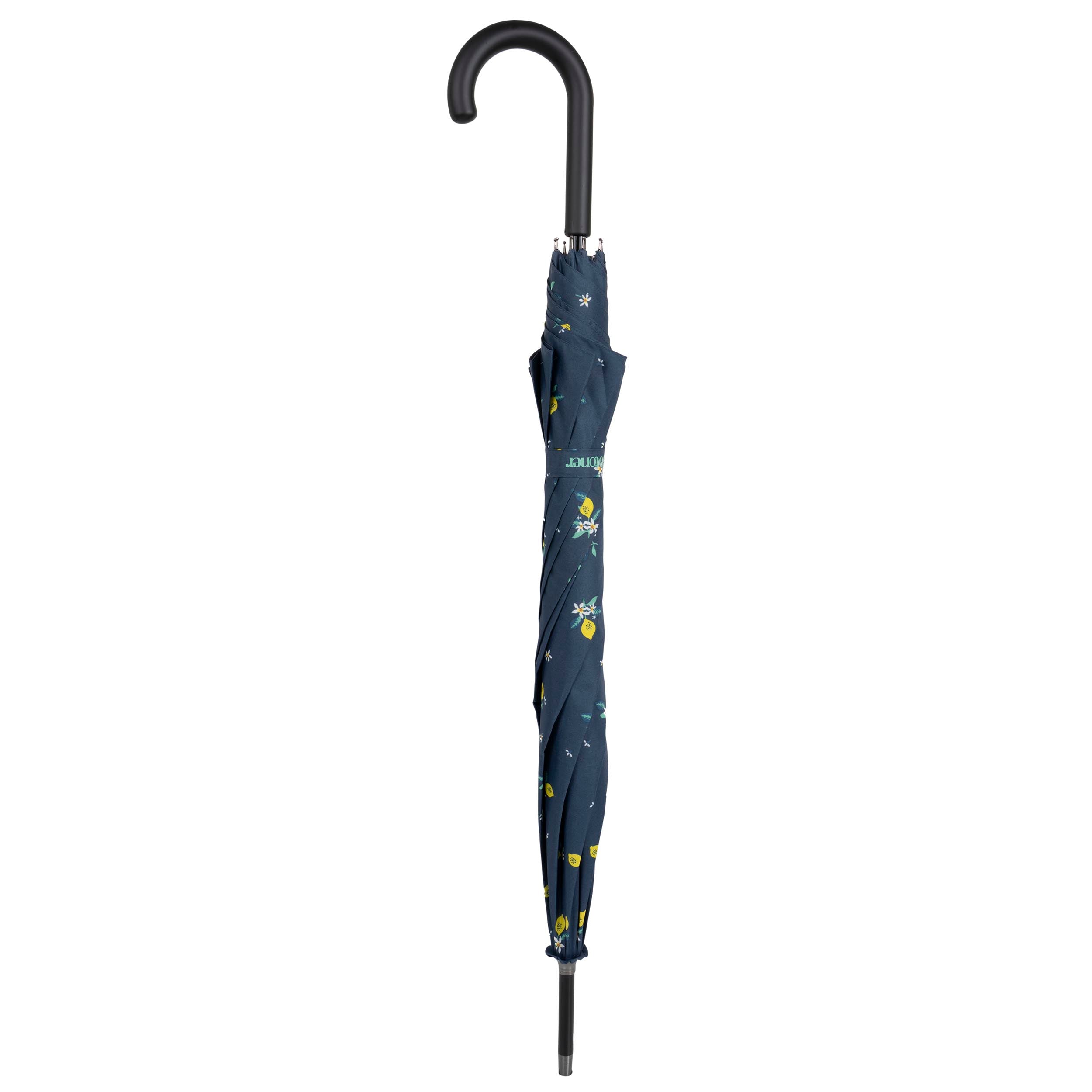 isotoner-parapluie-canne-auto-citron-jaune image 4