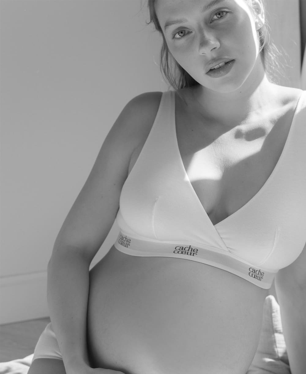 cache-c-ur-pack-life-brassi-re-d-allaitement-blanche-2-culottes-maternit image 2
