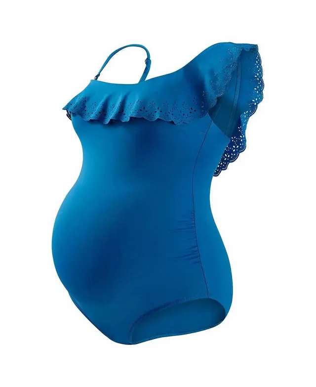 cache-c-ur-maillot-de-bain-grossesse-bloom-1-pi-ce-bleu image 1