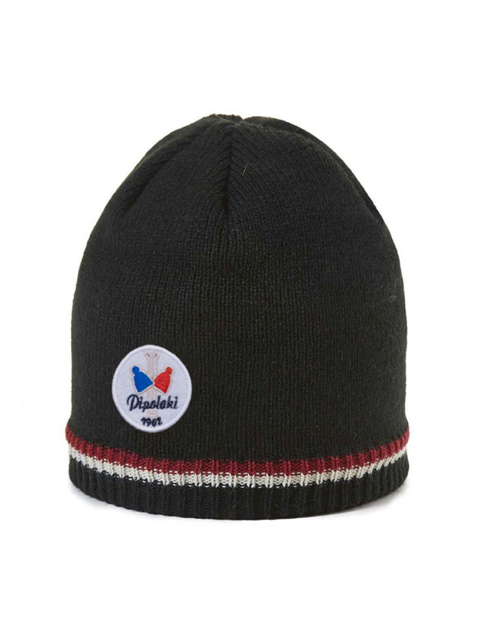 bonnet-pipolaki-grenoble-homme-vintage-noir-blanc-polaire image 7